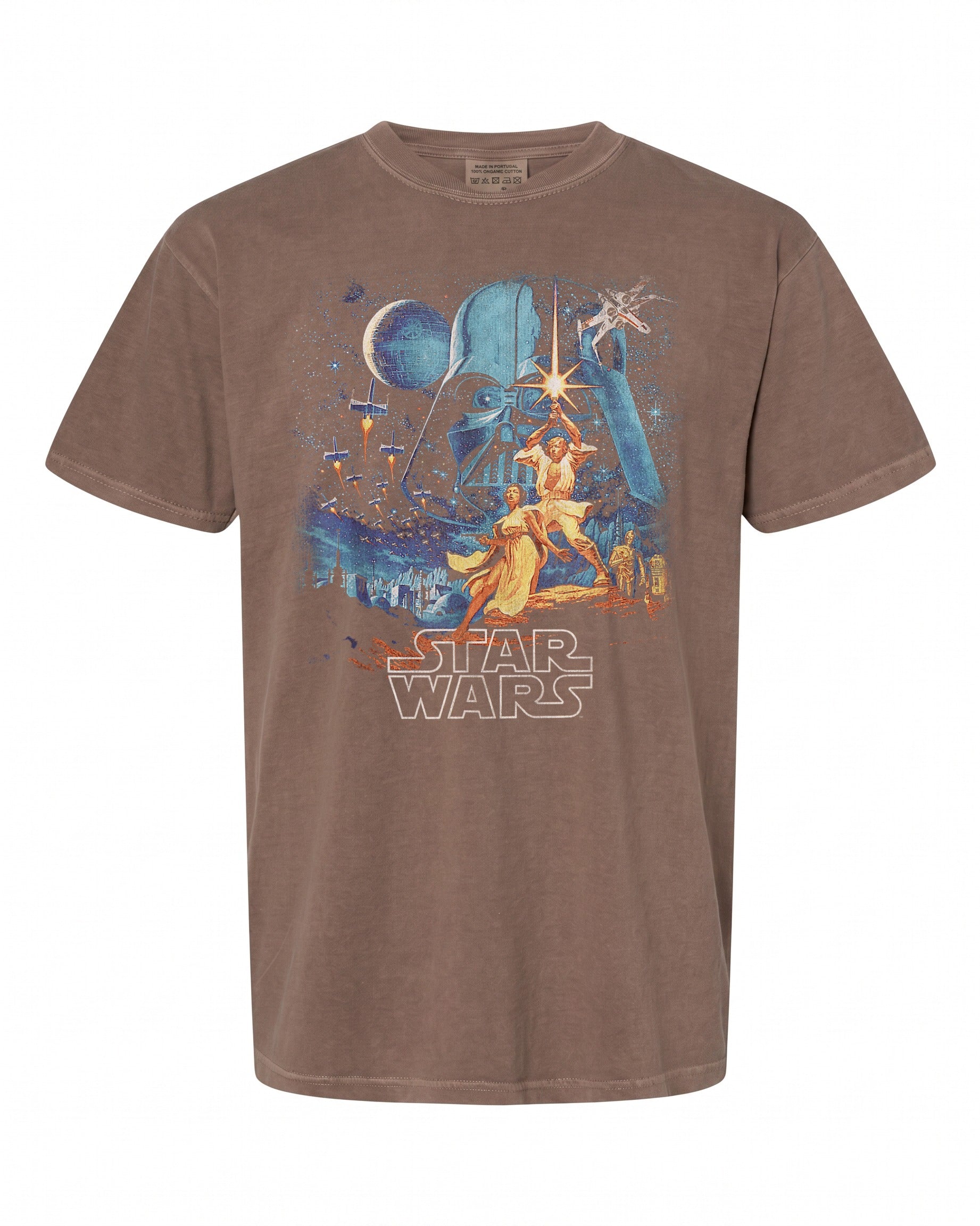Star Wars A New Hope Vintage Poster T-Shirt - Perfect for Fans | Retro Style