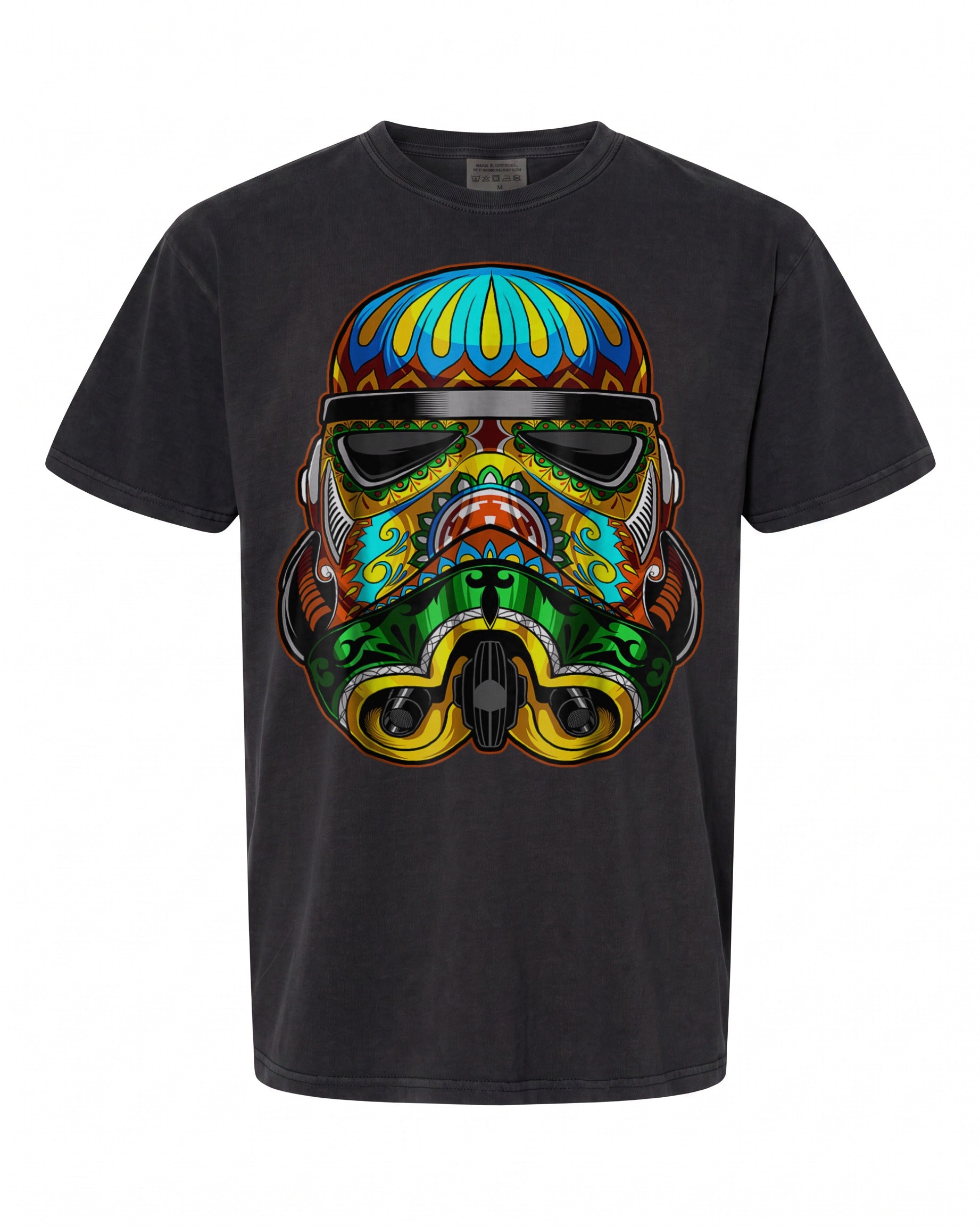 Star Wars Stormtrooper Sugar Skull Graphic T-Shirt - Unique Design for Fans