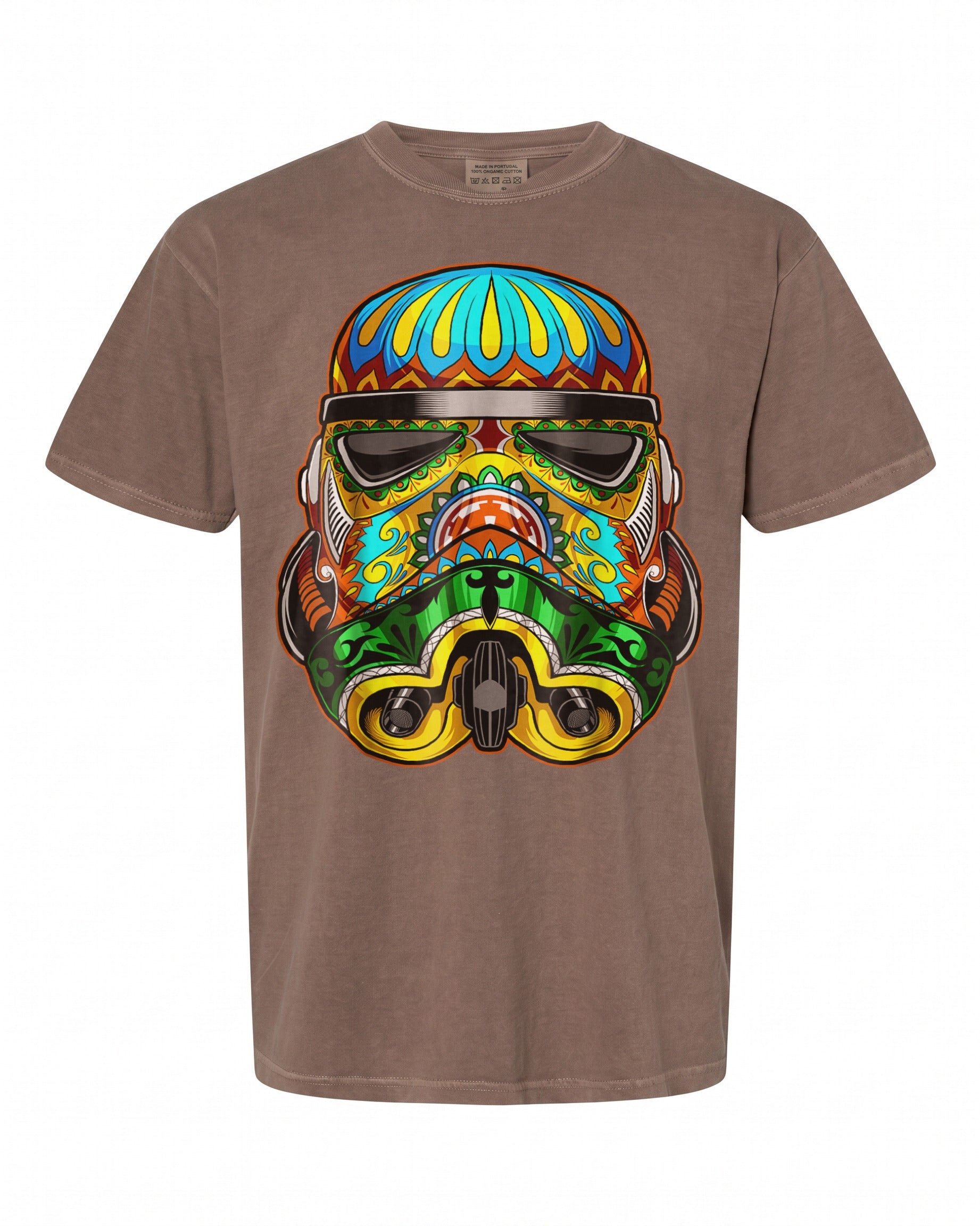 Star Wars Stormtrooper Sugar Skull Graphic T-Shirt - Unique Design for Fans