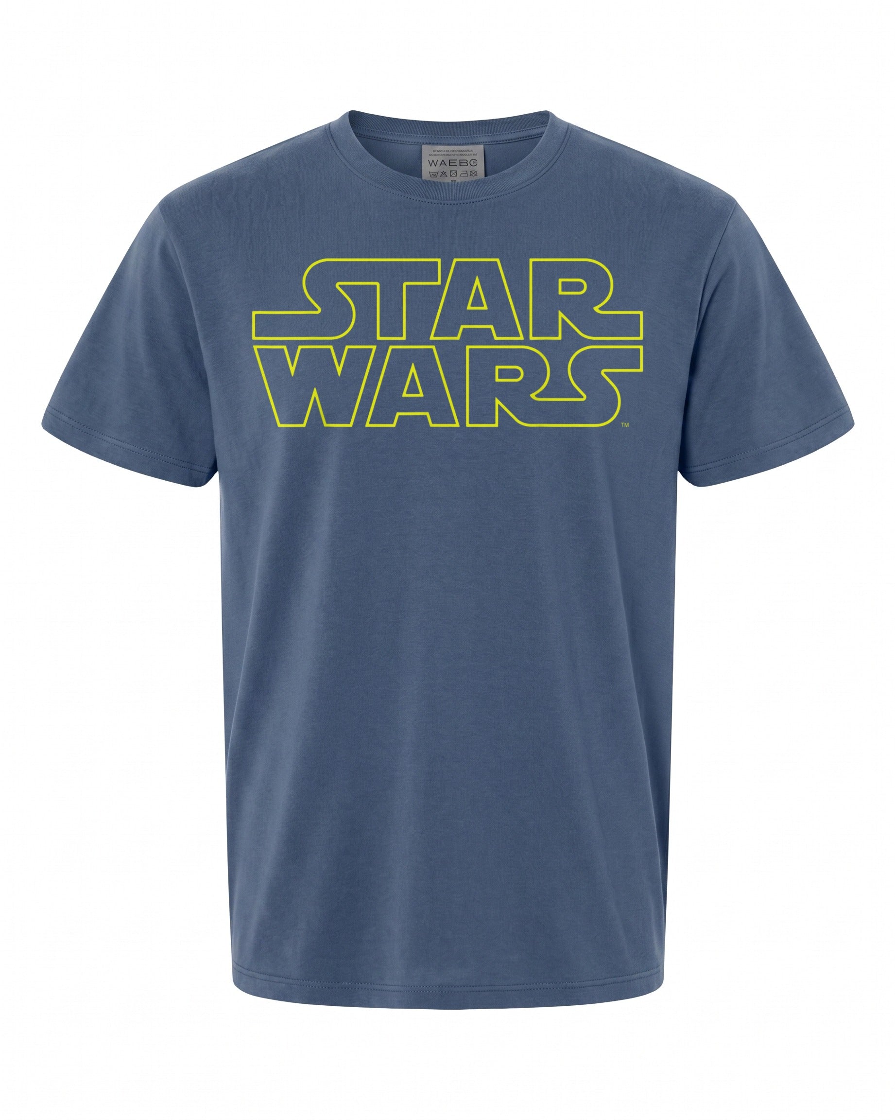 Star Wars Simple Logo Outline T-Shirt - Perfect for Fans | Vintage Style