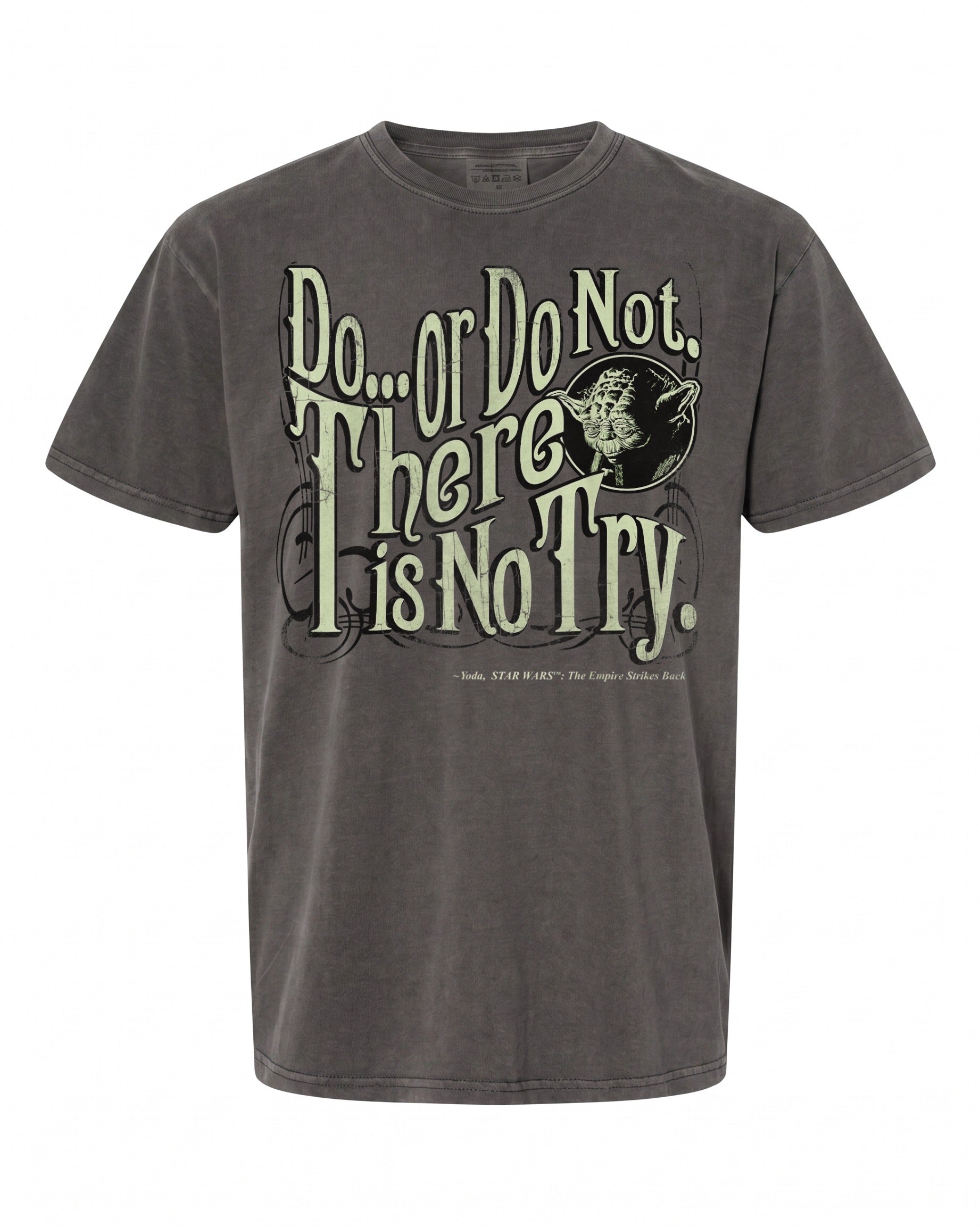 Star Wars Yoda Graphic T-Shirt - Motivational Quote Tee | Epic Design
