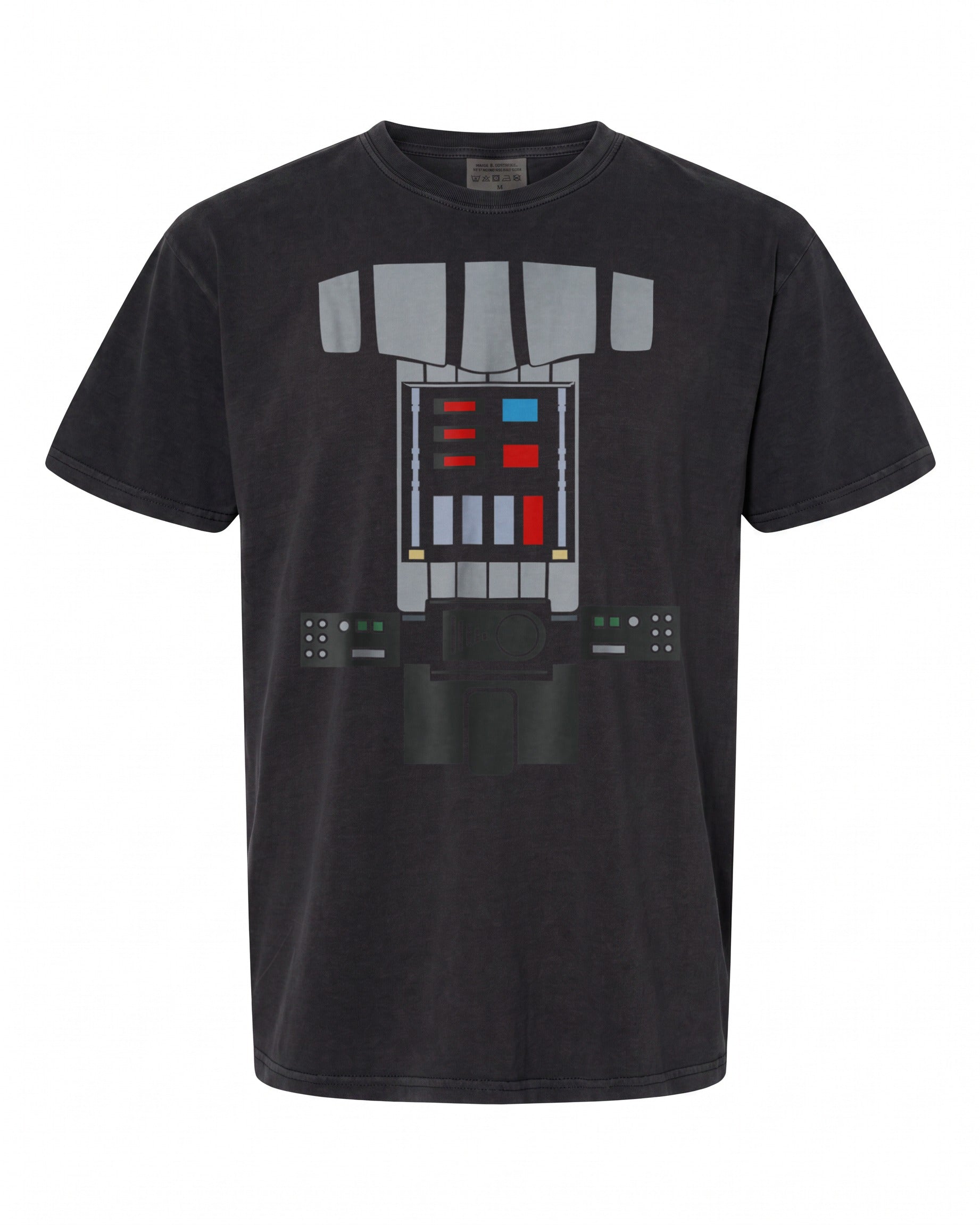 Darth Vader Costume Graphic T-Shirt - Perfect for Star Wars Fans | Retro Style