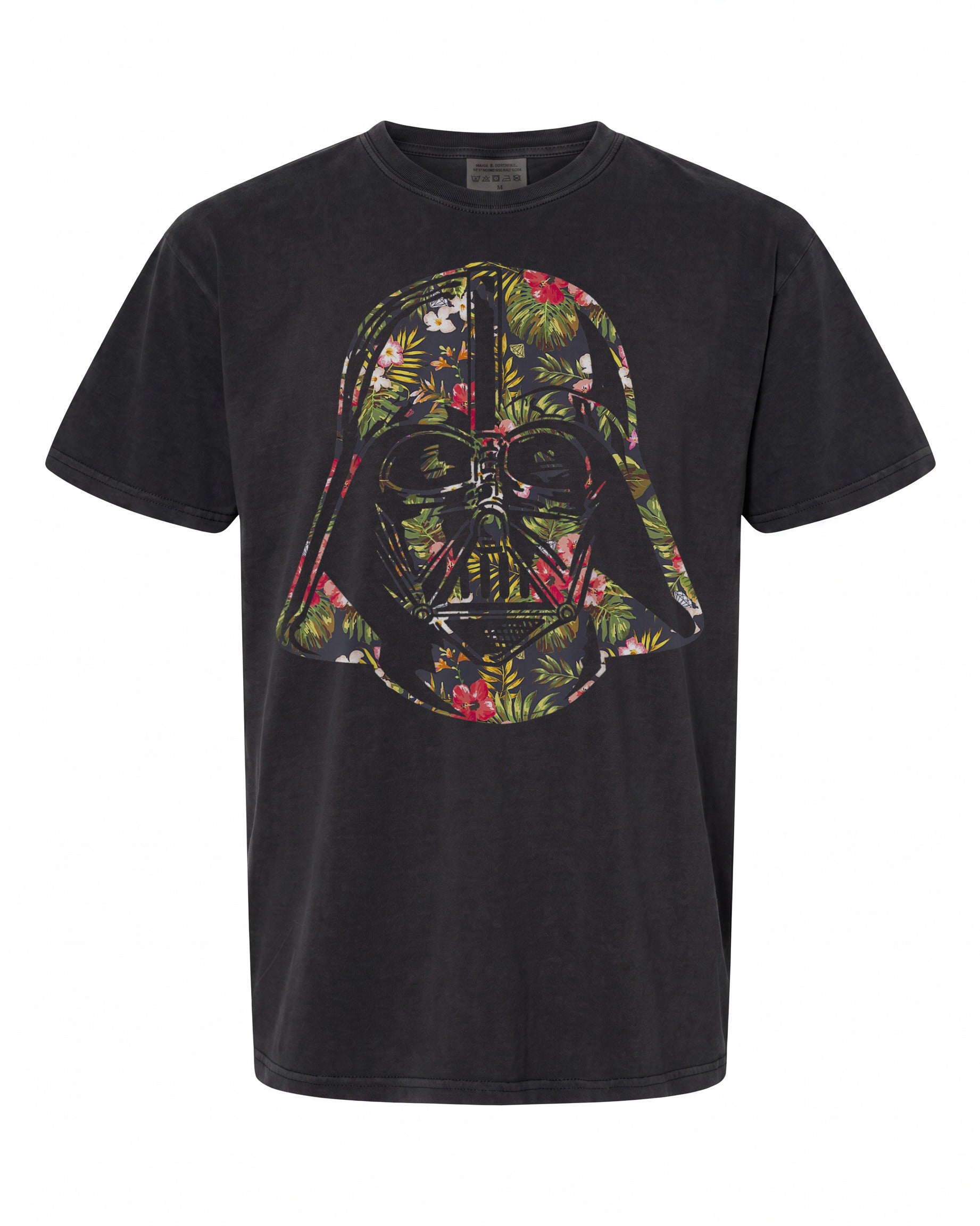 Darth Vader Floral Tropical Hawaiian Bouquet T-Shirt - Unique Star Wars Gift | Premium Quality