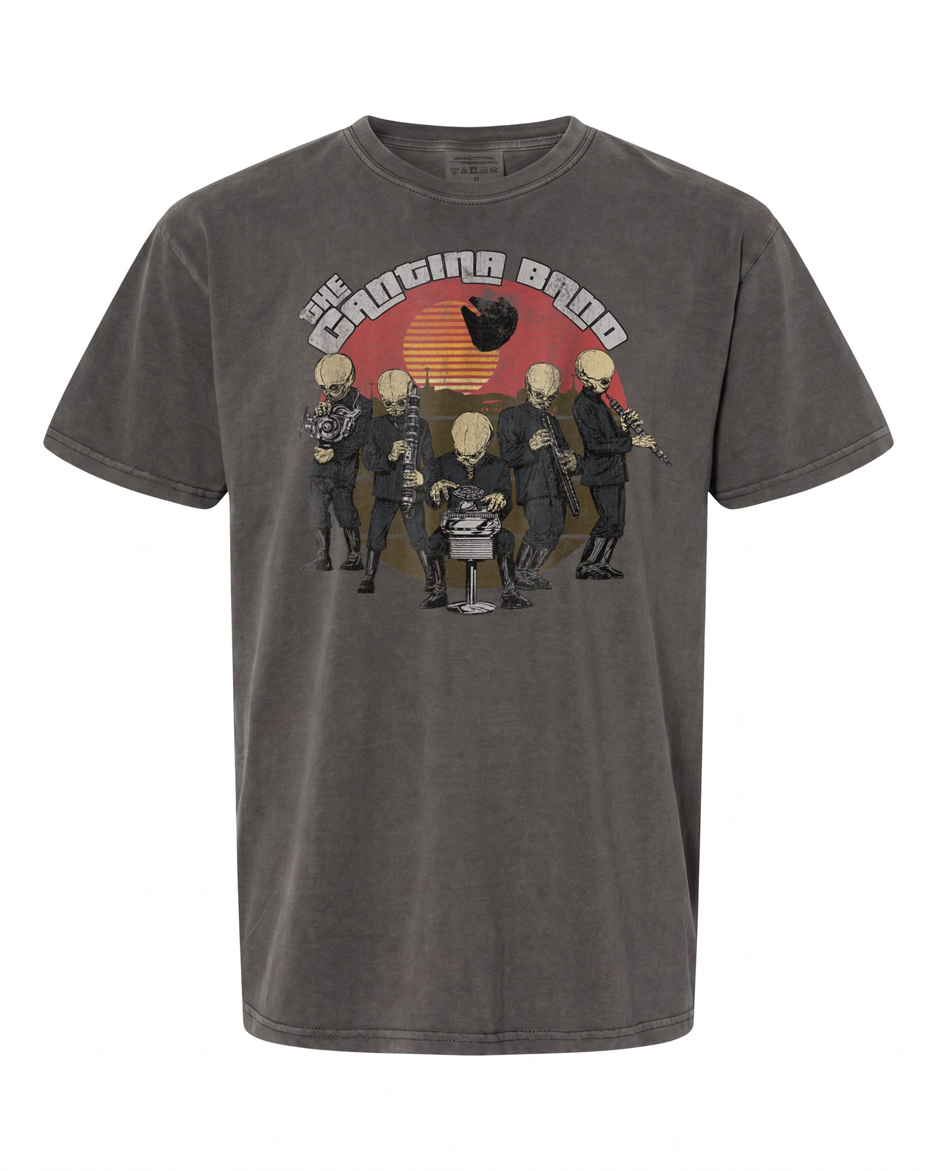 Star Wars Vintage Cantina Band Badge Graphic T-Shirt - Retro Style | Fun Gift