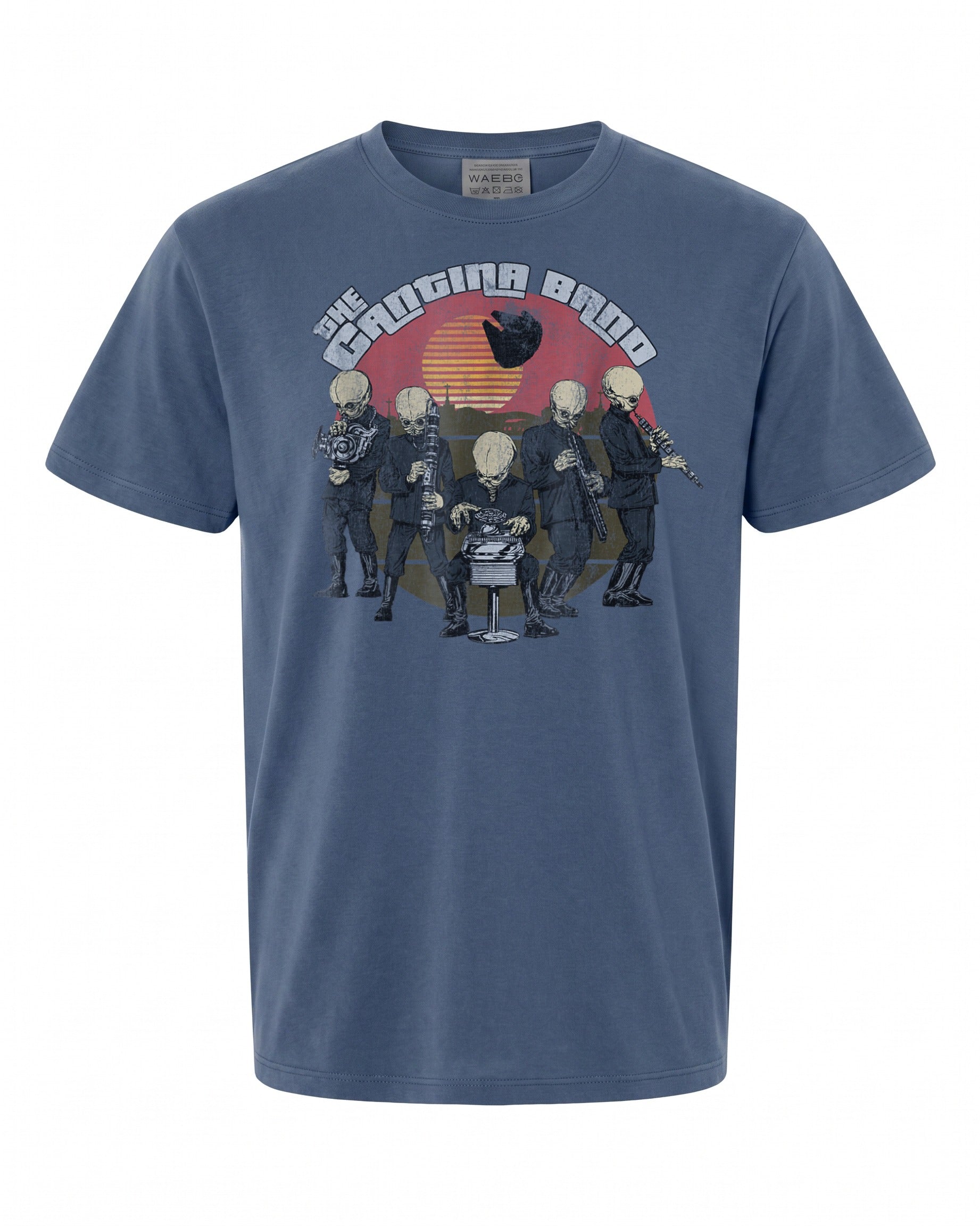Star Wars Vintage Cantina Band Badge Graphic T-Shirt - Retro Style | Fun Gift