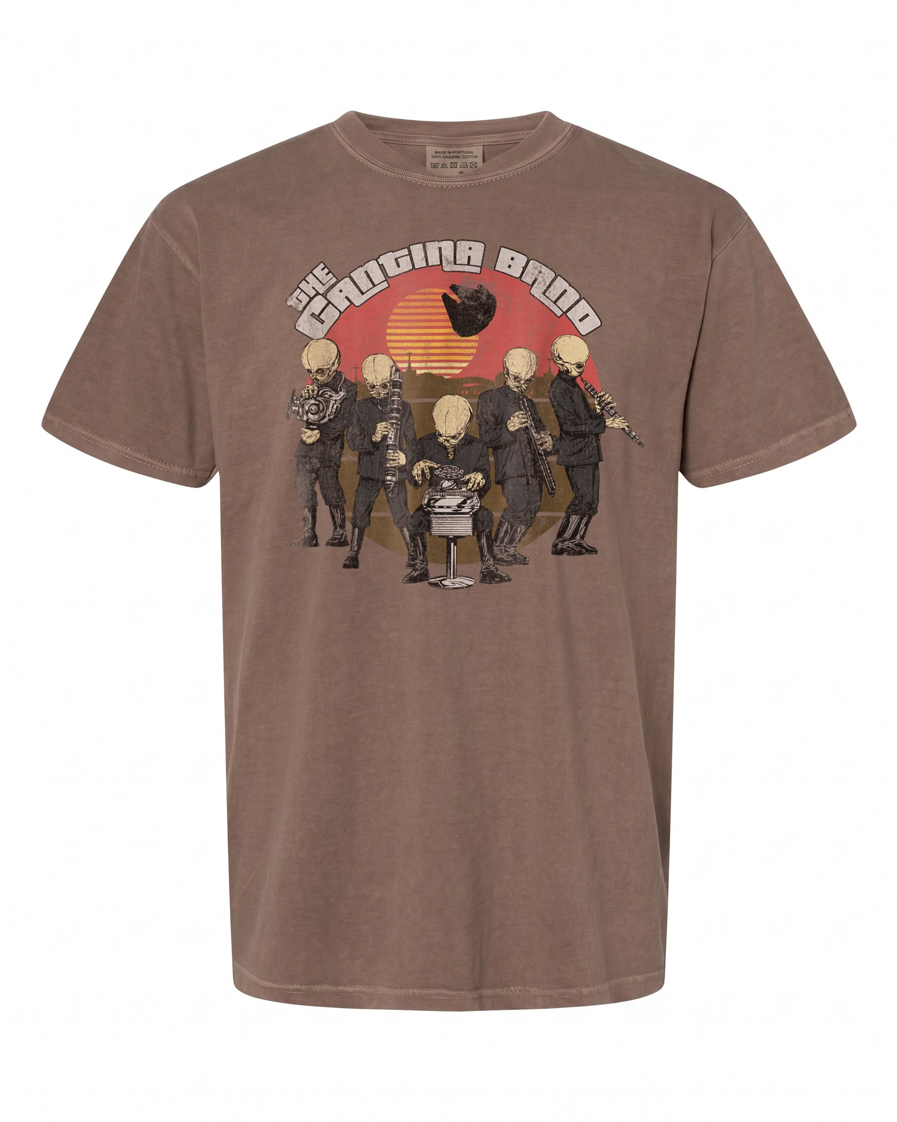 Star Wars Vintage Cantina Band Badge Graphic T-Shirt - Retro Style | Fun Gift