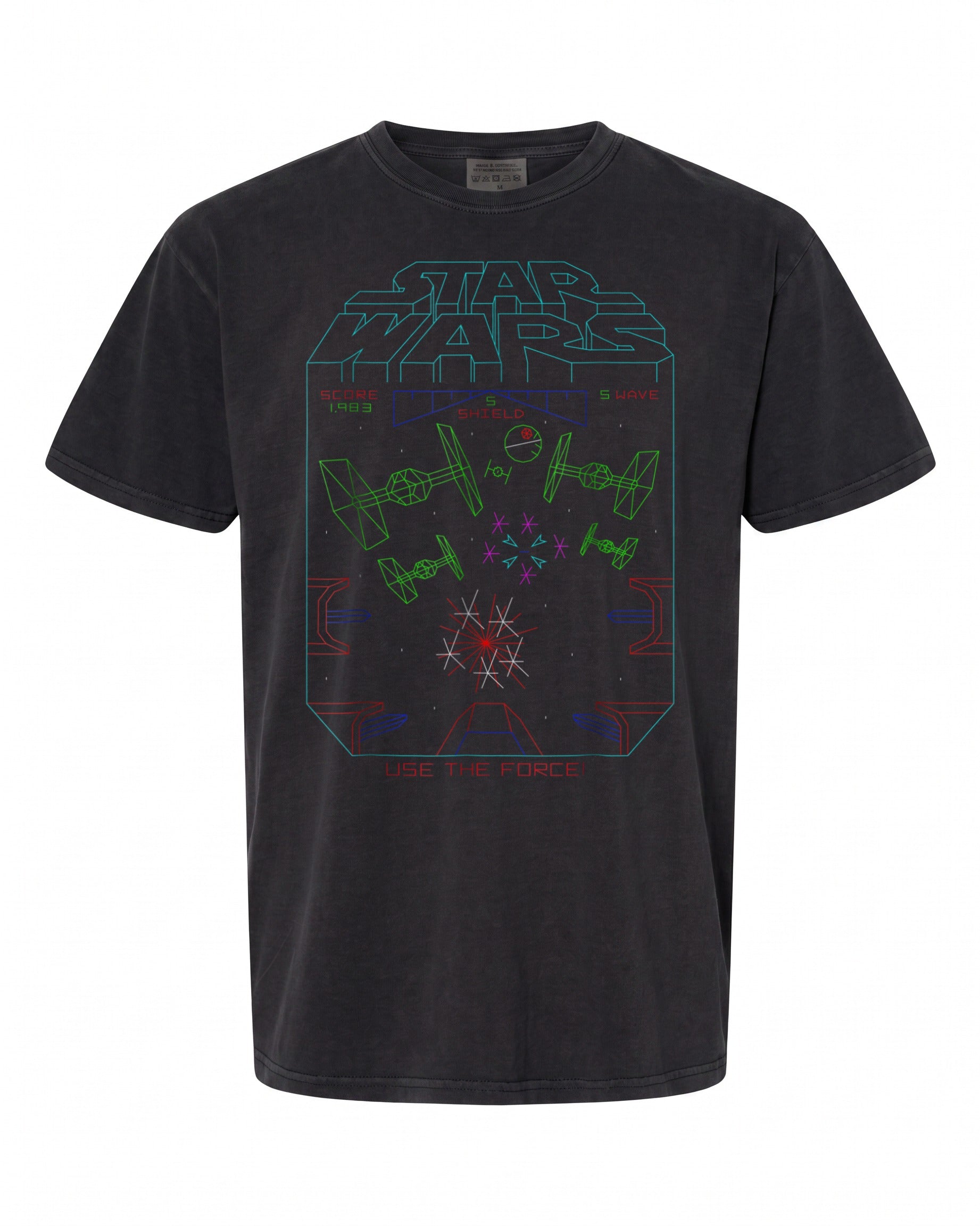 Star Wars Vintage Arcade Graphic T-Shirt - Perfect for Fans | Retro Style