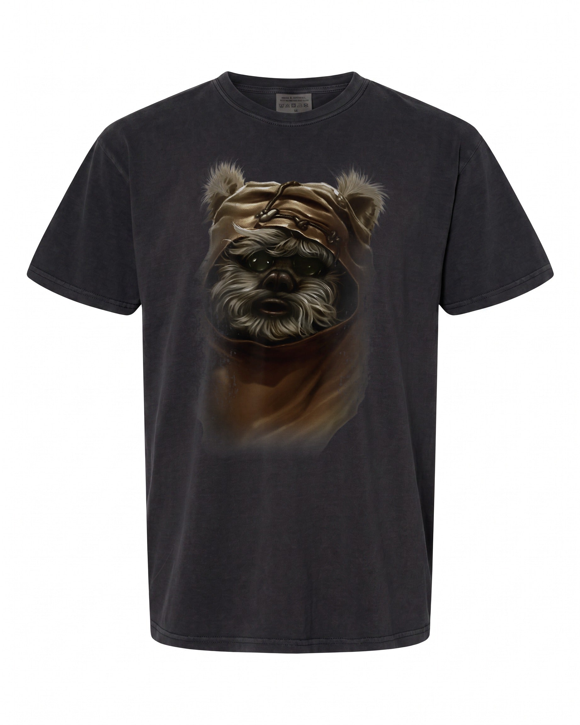 Star Wars Wicket Ewok Portrait T-Shirt - Perfect Gift for Fans | Retro Style