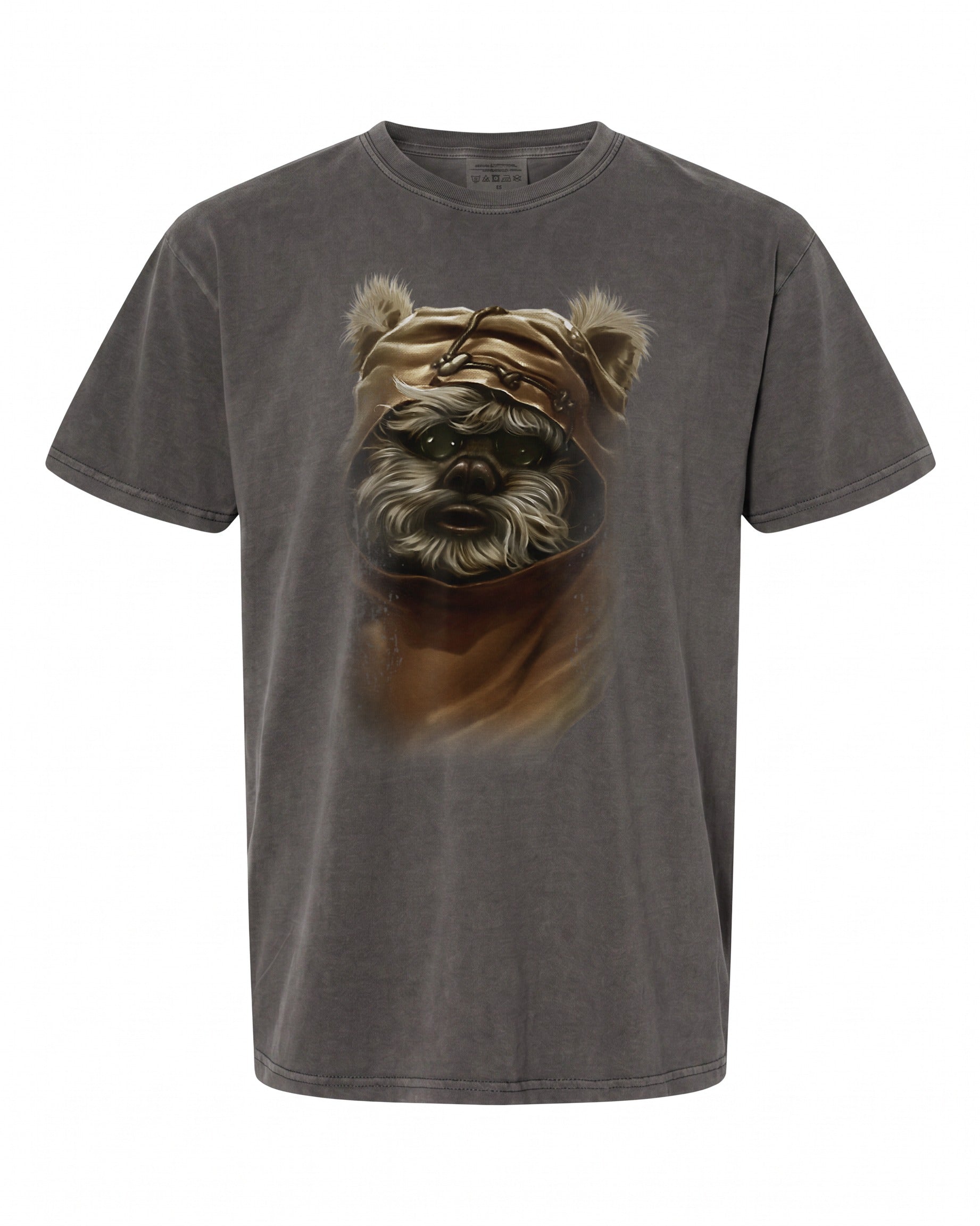 Star Wars Wicket Ewok Portrait T-Shirt - Perfect Gift for Fans | Retro Style
