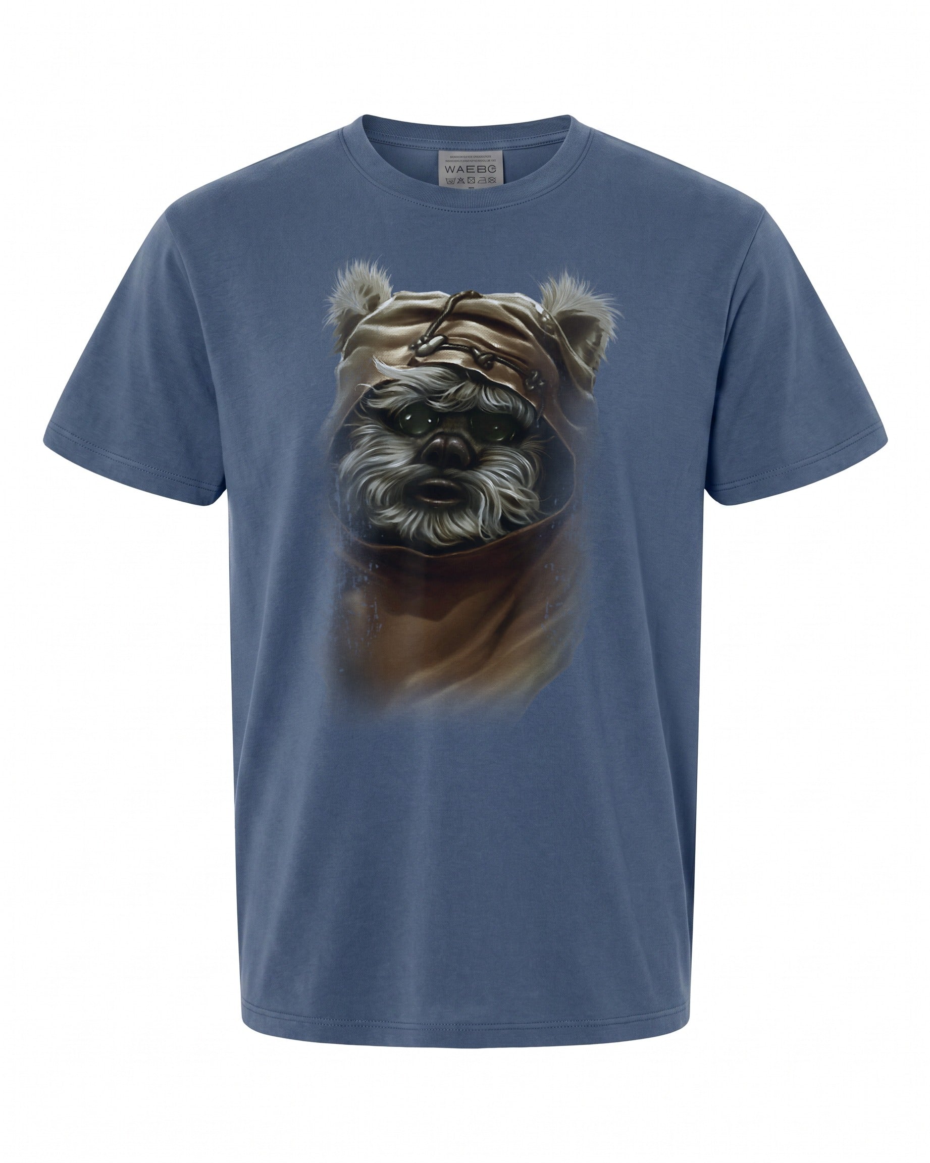 Star Wars Wicket Ewok Portrait T-Shirt - Perfect Gift for Fans | Retro Style