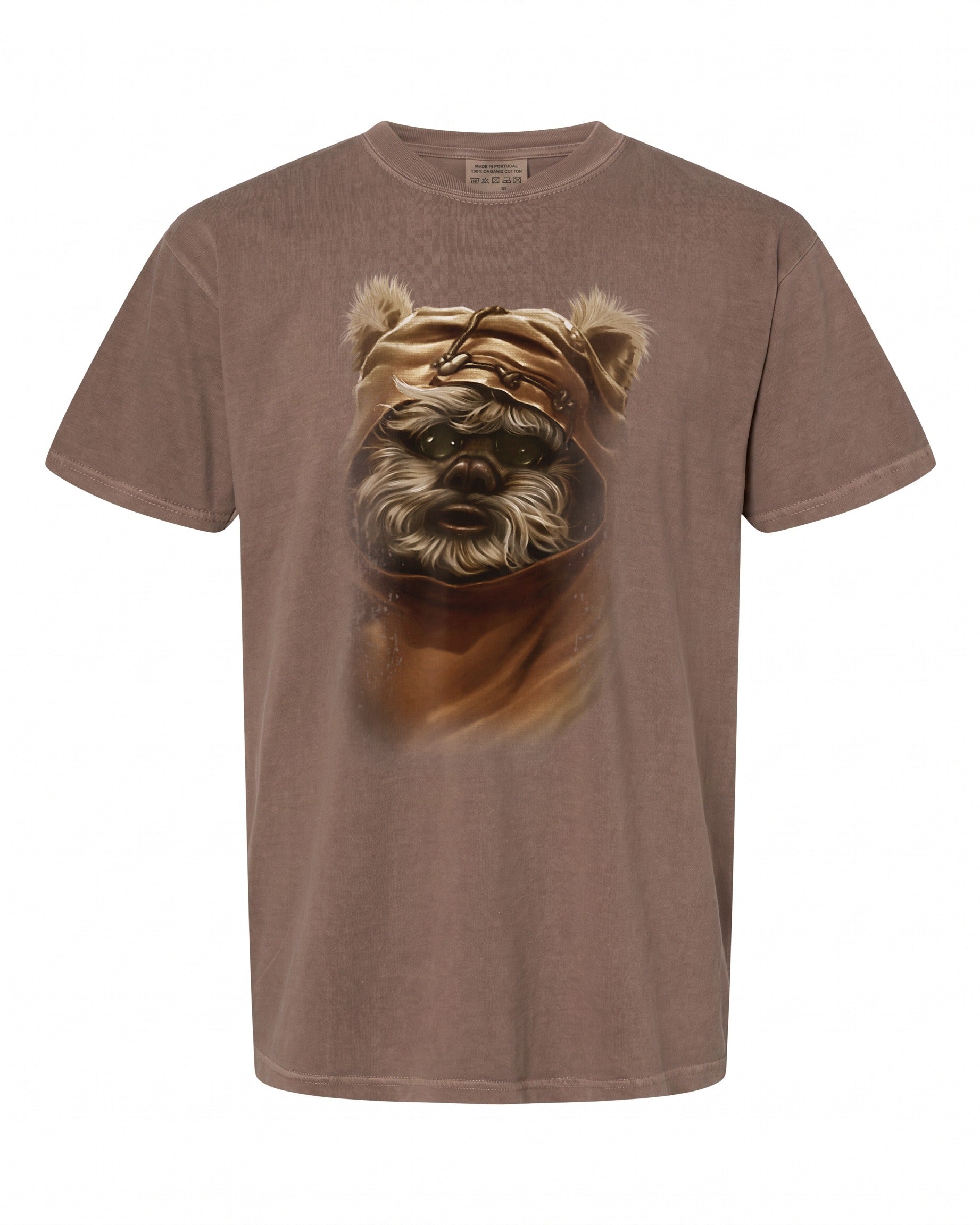Star Wars Wicket Ewok Portrait T-Shirt - Perfect Gift for Fans | Retro Style