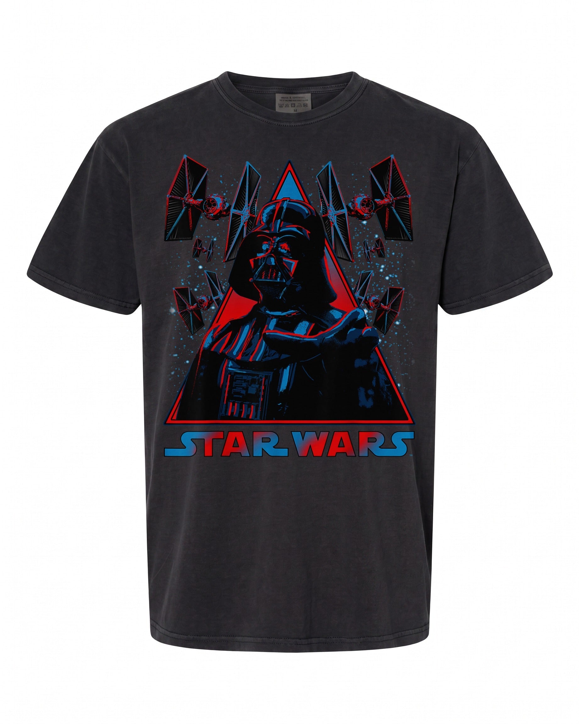 Star Wars Darth Vader Triangle Choke Badge T-Shirt - Bold Graphic Design | Vintage Style