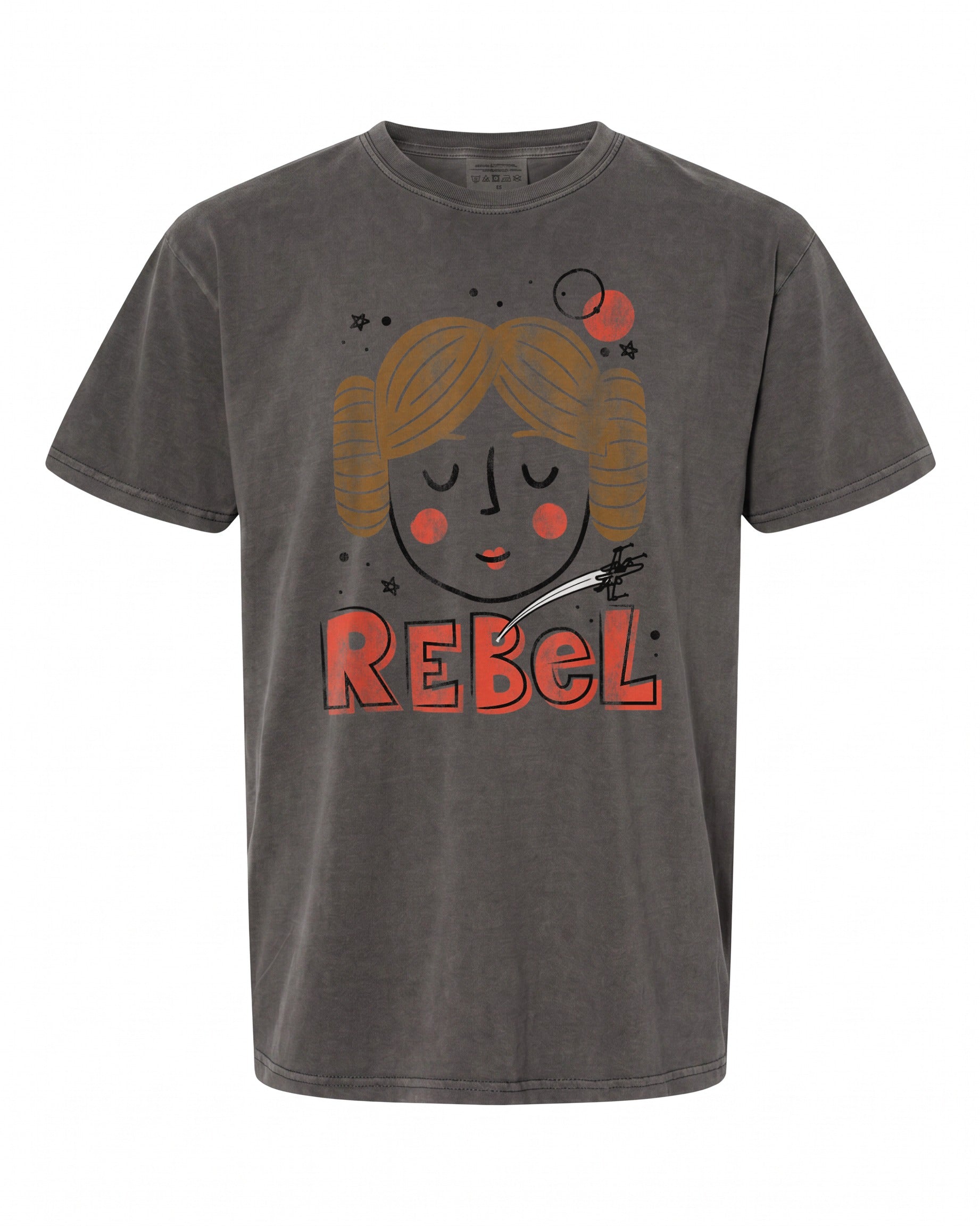 Star Wars Princess Leia Doodle T-Shirt - Perfect Gift for Fans | Retro Vibe
