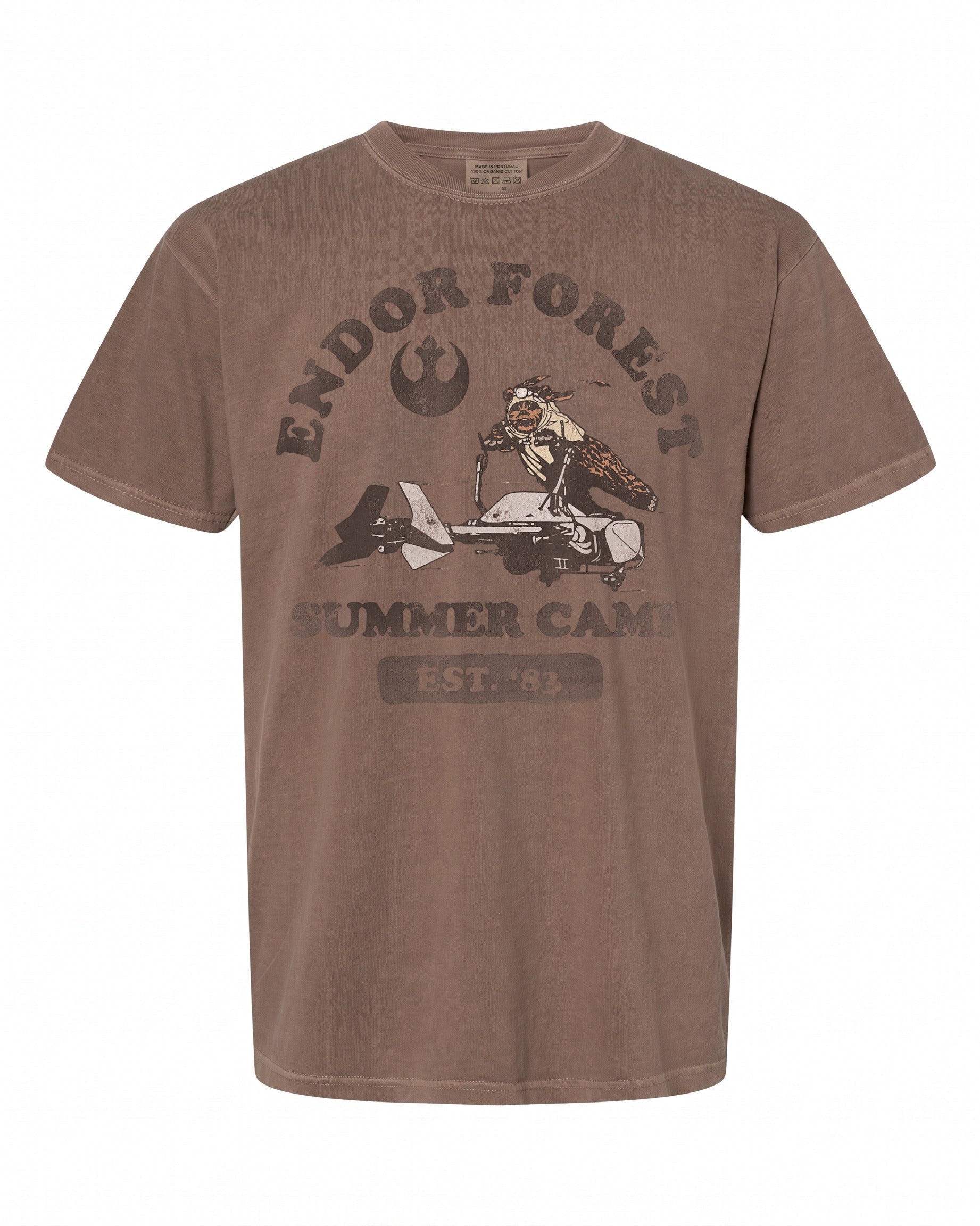 Star Wars Ewok Endor Camp Speeder Vintage Graphic T-Shirt - Perfect Gift for Fans
