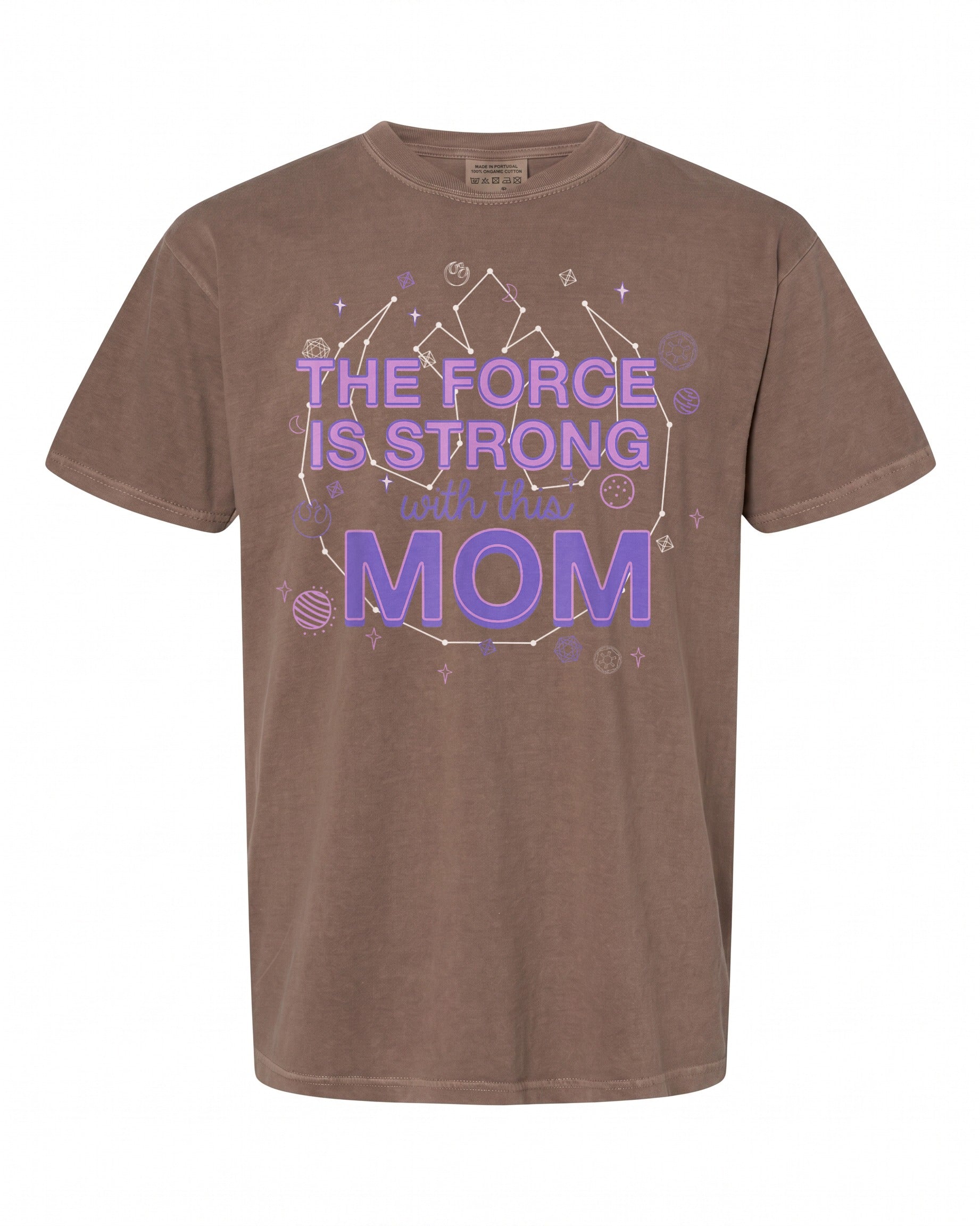 Star Wars The Force Is Strong With This Mom T-Shirt - Perfect Gift for Fans | Rebel Logo