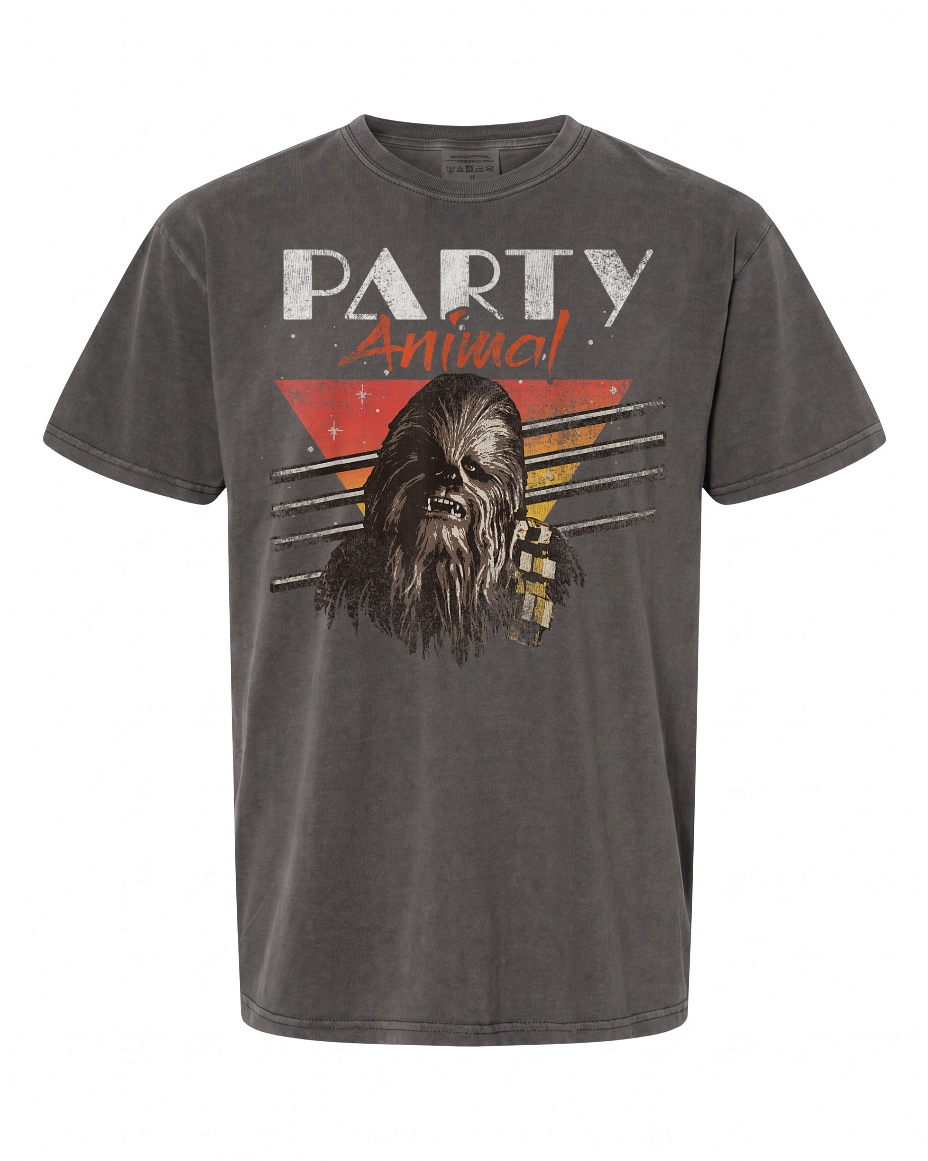 Star Wars Chewbacca Party Animal Vintage Graphic T-Shirt - Fun for Fans