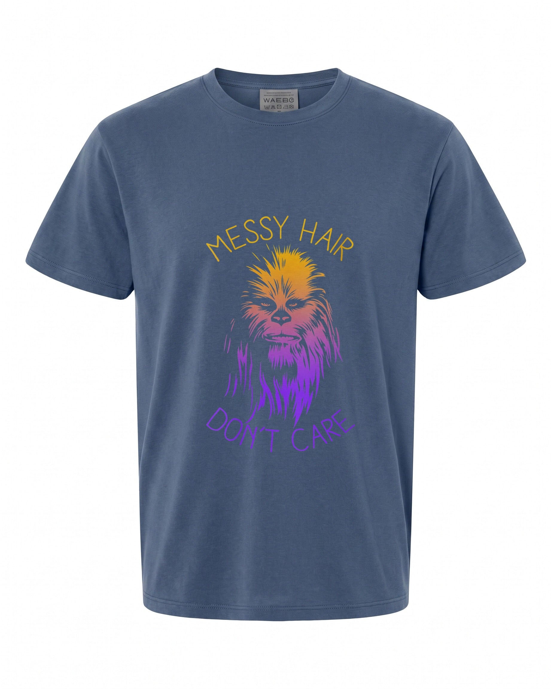 Womens Star Wars Chewbacca Messy Hair T-Shirt - Fun & Stylish | Geeky Vibes