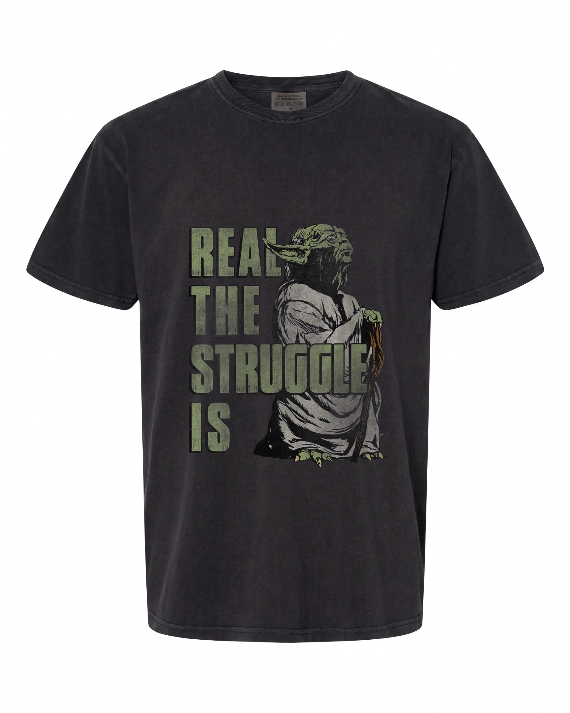 Star Wars Yoda T-Shirt - Distressed Portrait Design | Fun Apparel