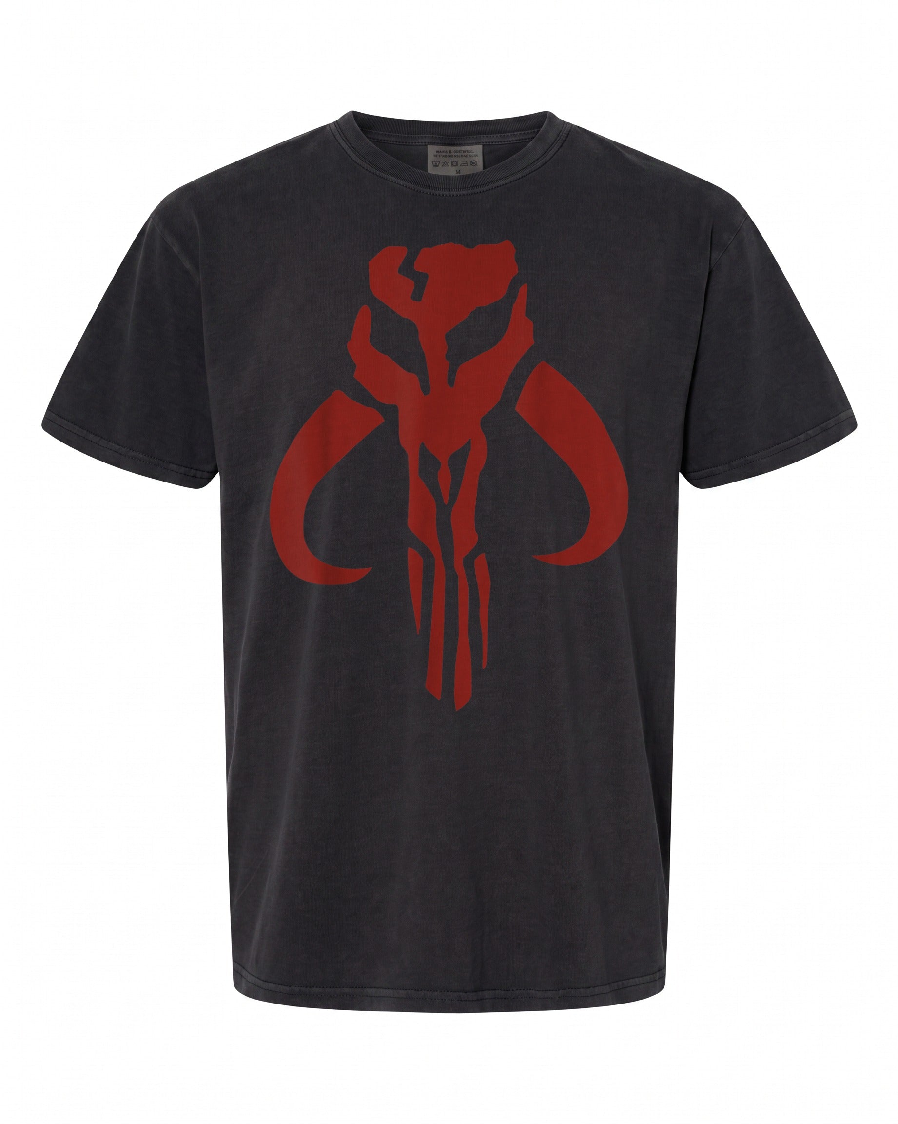Star Wars Red Mandalorian Logo T-Shirt - Iconic Design for Fans | Premium Feel