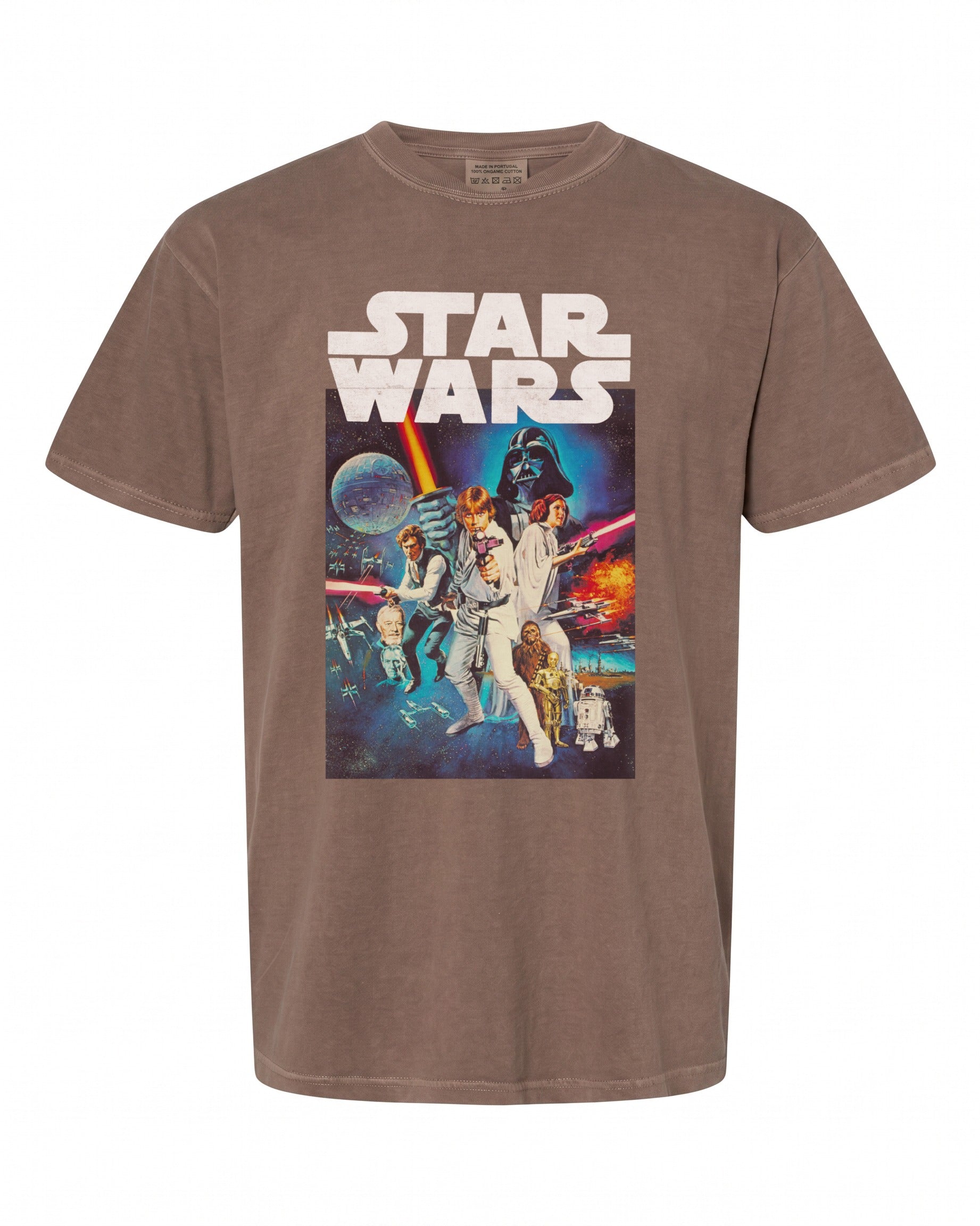 Star Wars Vintage Cast Poster Long Sleeve T-Shirt - Iconic Design for Fans