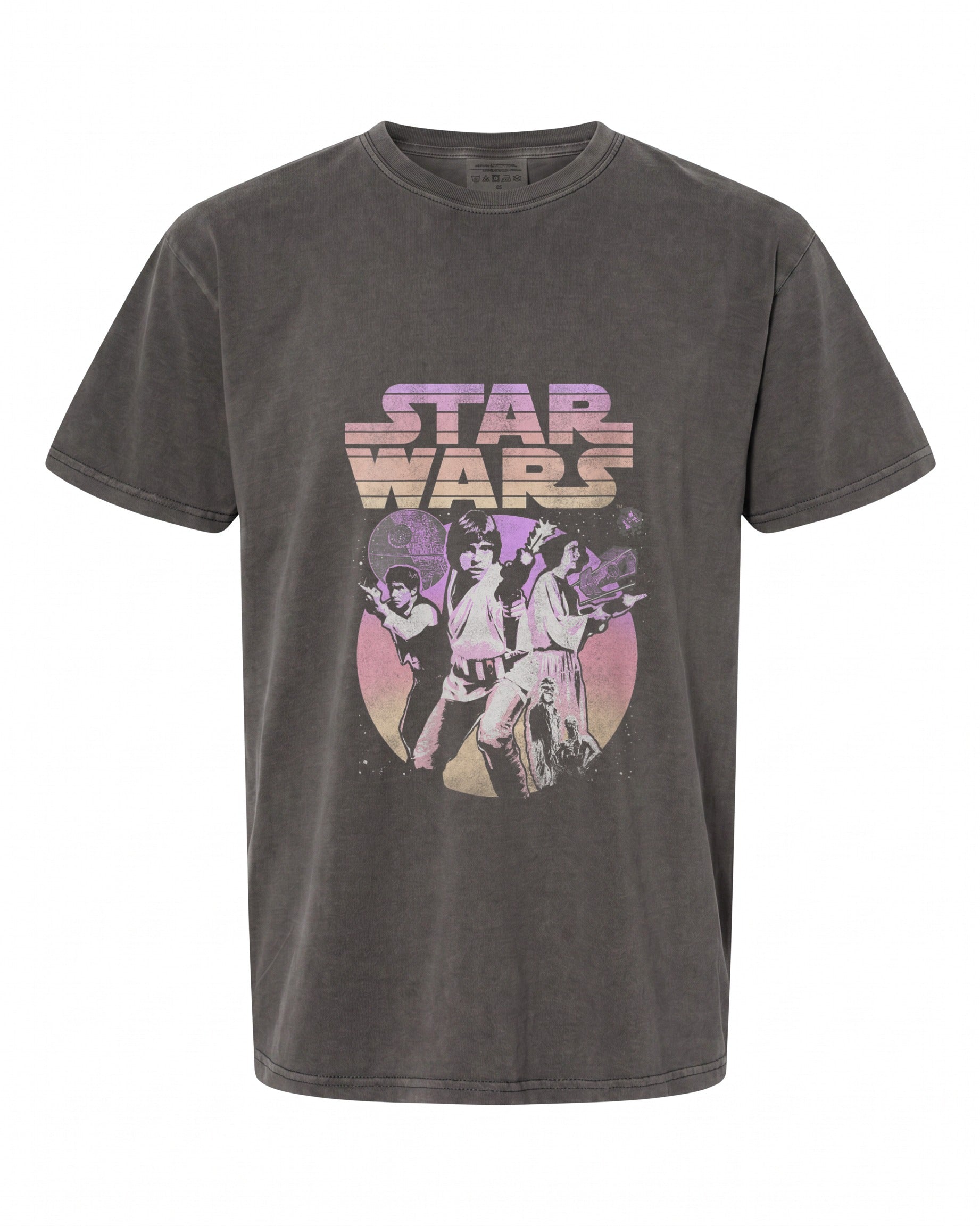 Star Wars Retro Gradient V-Neck T-Shirt - Perfect for Fans | Vintage Style