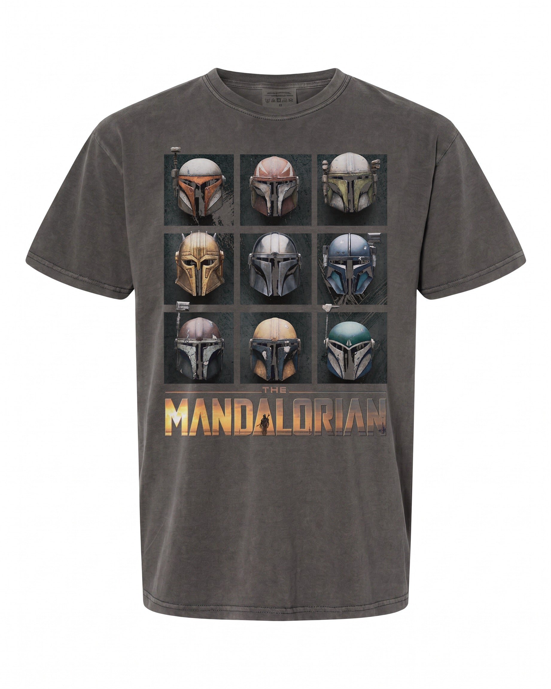 Star Wars The Mandalorian Helmet Box T-Shirt - Perfect for Fans | Retro Style