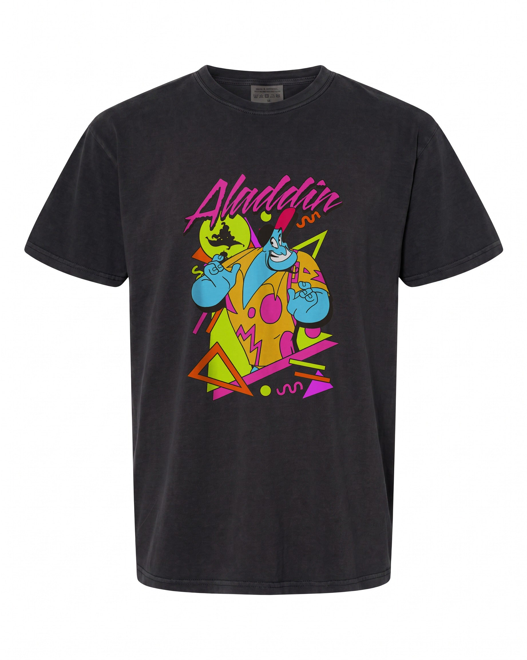 Disney Aladdin Genie 90's Style Portrait Tank Top - Retro Vibe | Unique Gift