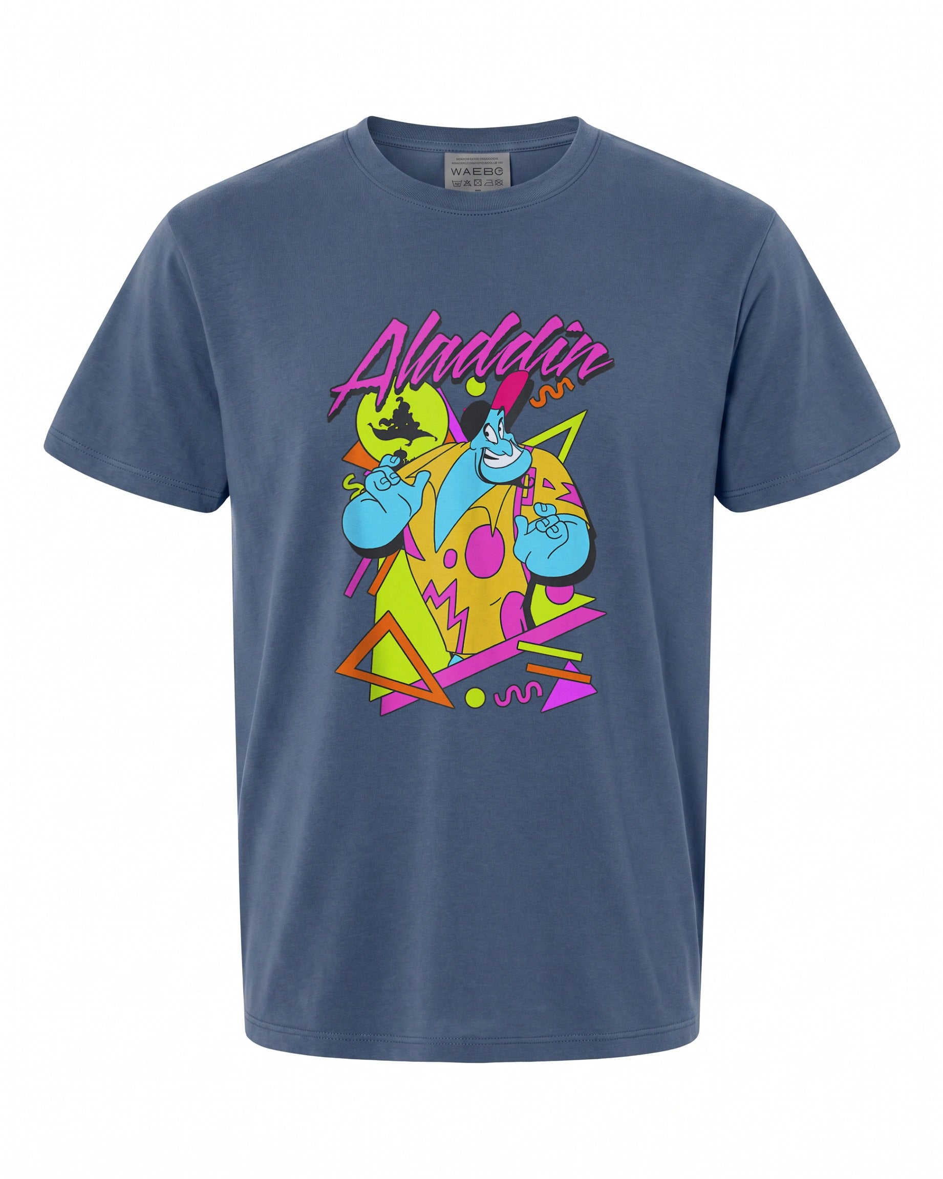 Disney Aladdin Genie 90's Style Portrait Tank Top - Retro Vibe | Unique Gift