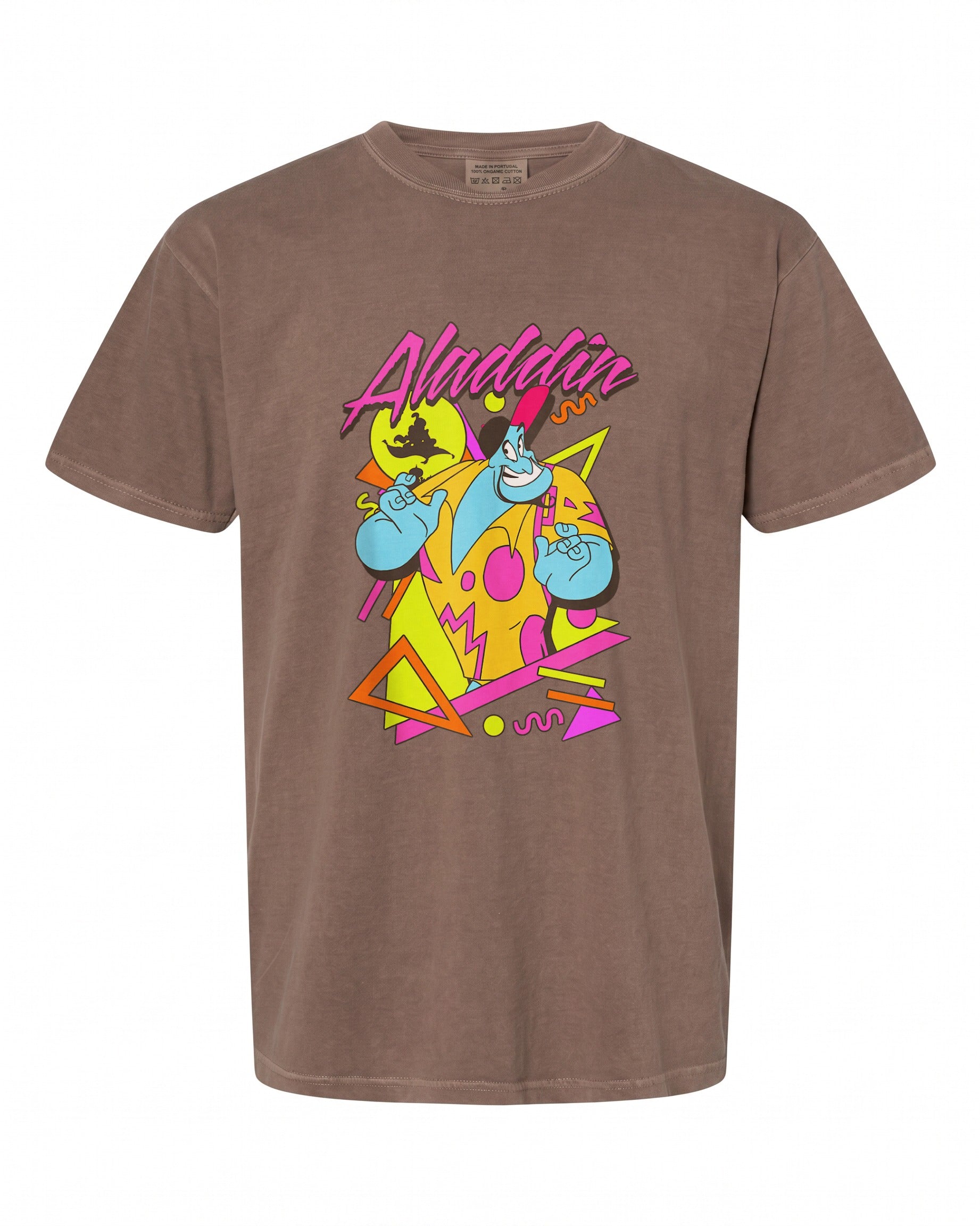 Disney Aladdin Genie 90's Style Portrait Tank Top - Retro Vibe | Unique Gift