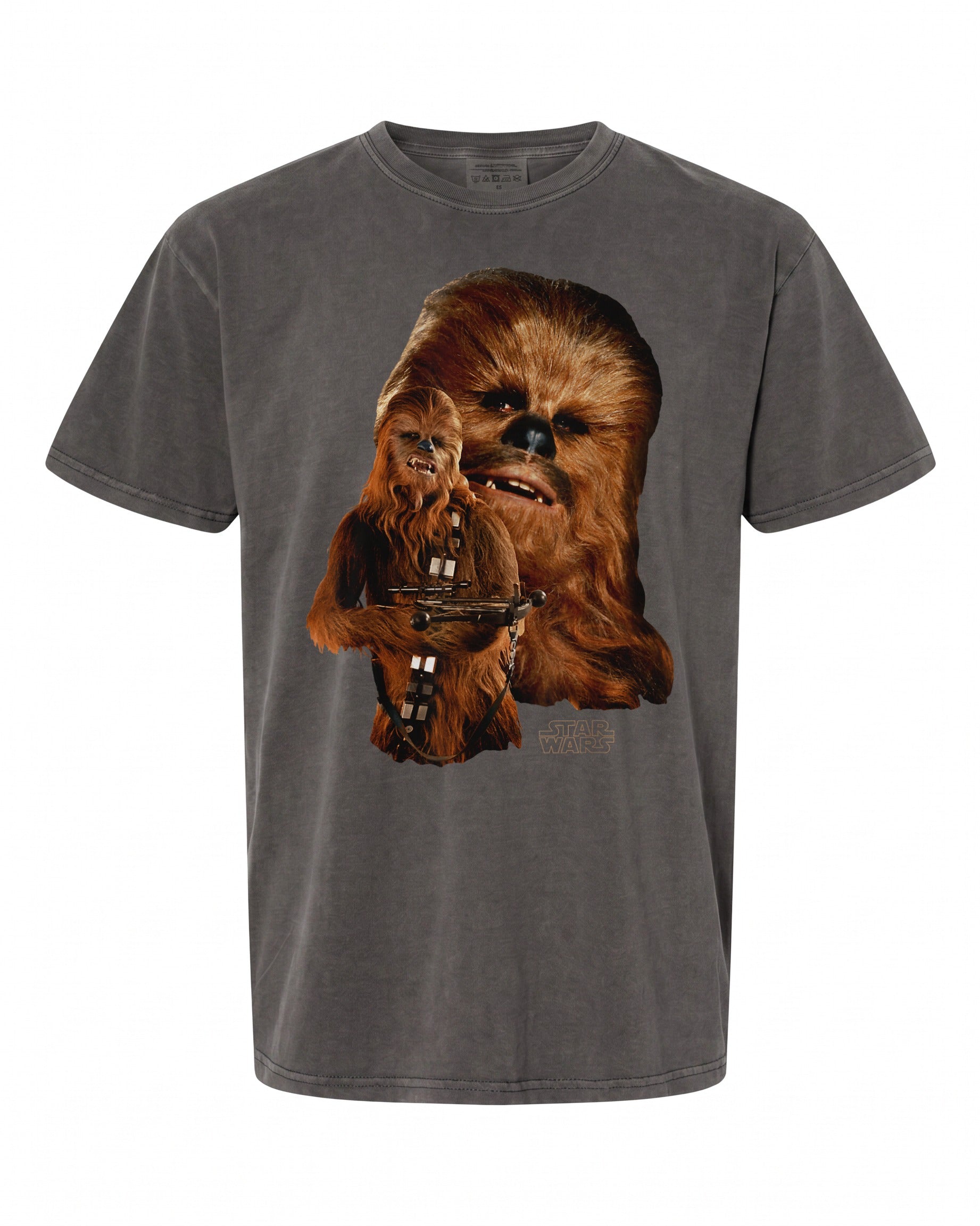 Star Wars Chewbacca Collage Logo T-Shirt - Iconic Design for Fans | Retro Style