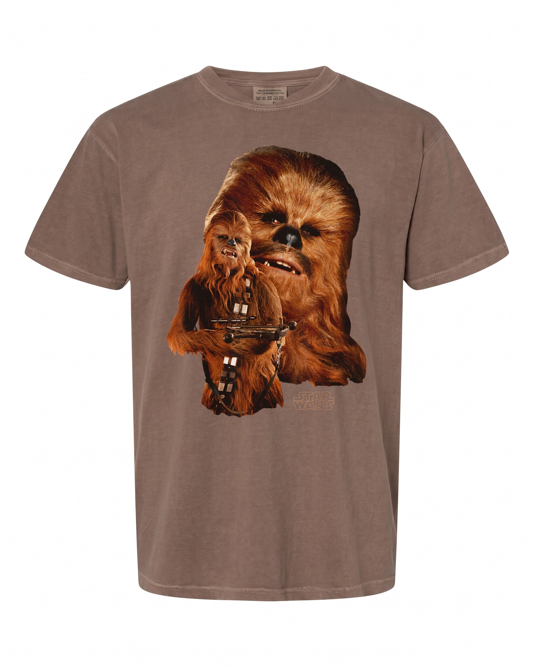 Star Wars Chewbacca Collage Logo T-Shirt - Iconic Design for Fans | Retro Style