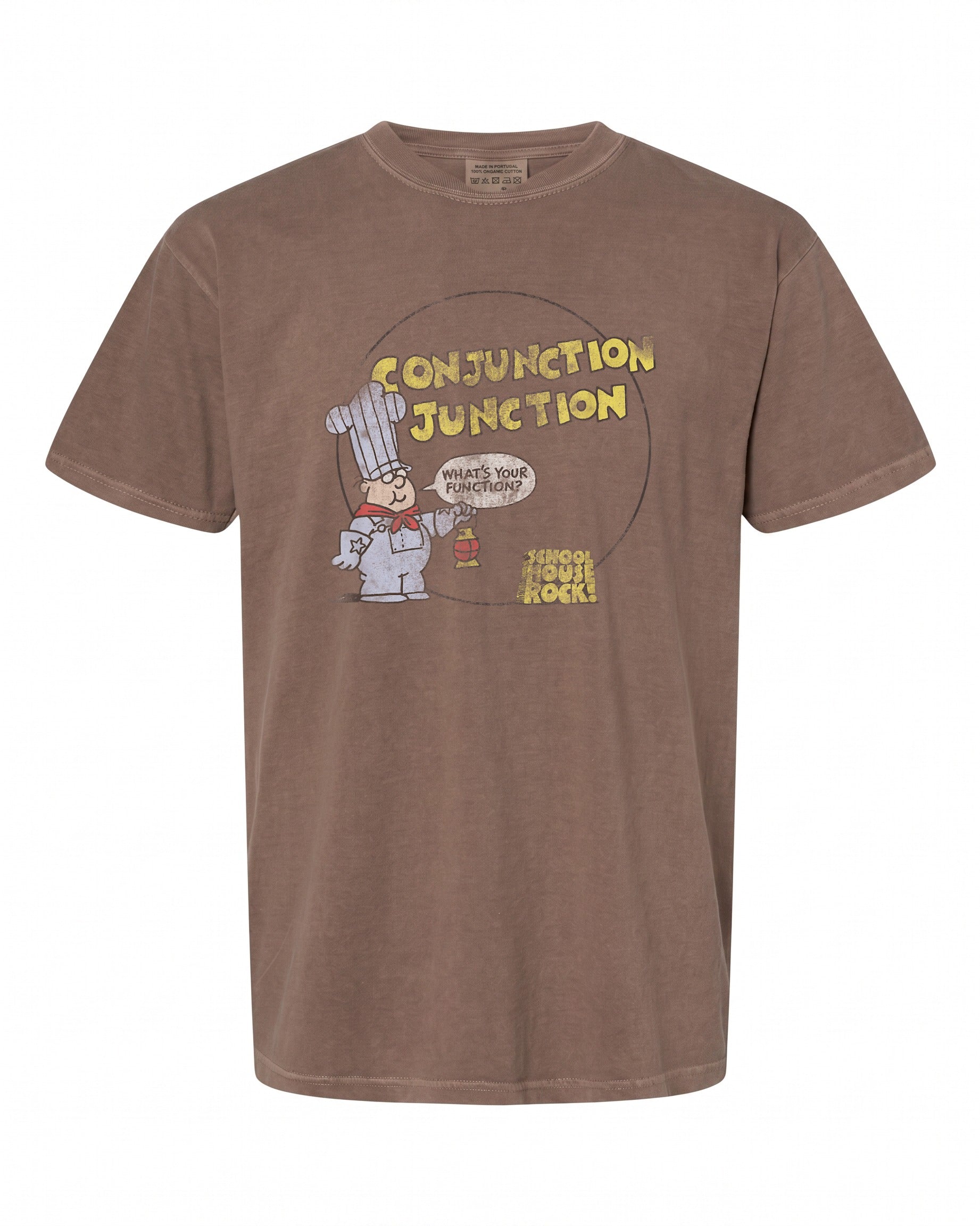 Schoolhouse Rock Conjunction Junction T-Shirt - Fun Educational Tee | Unisex