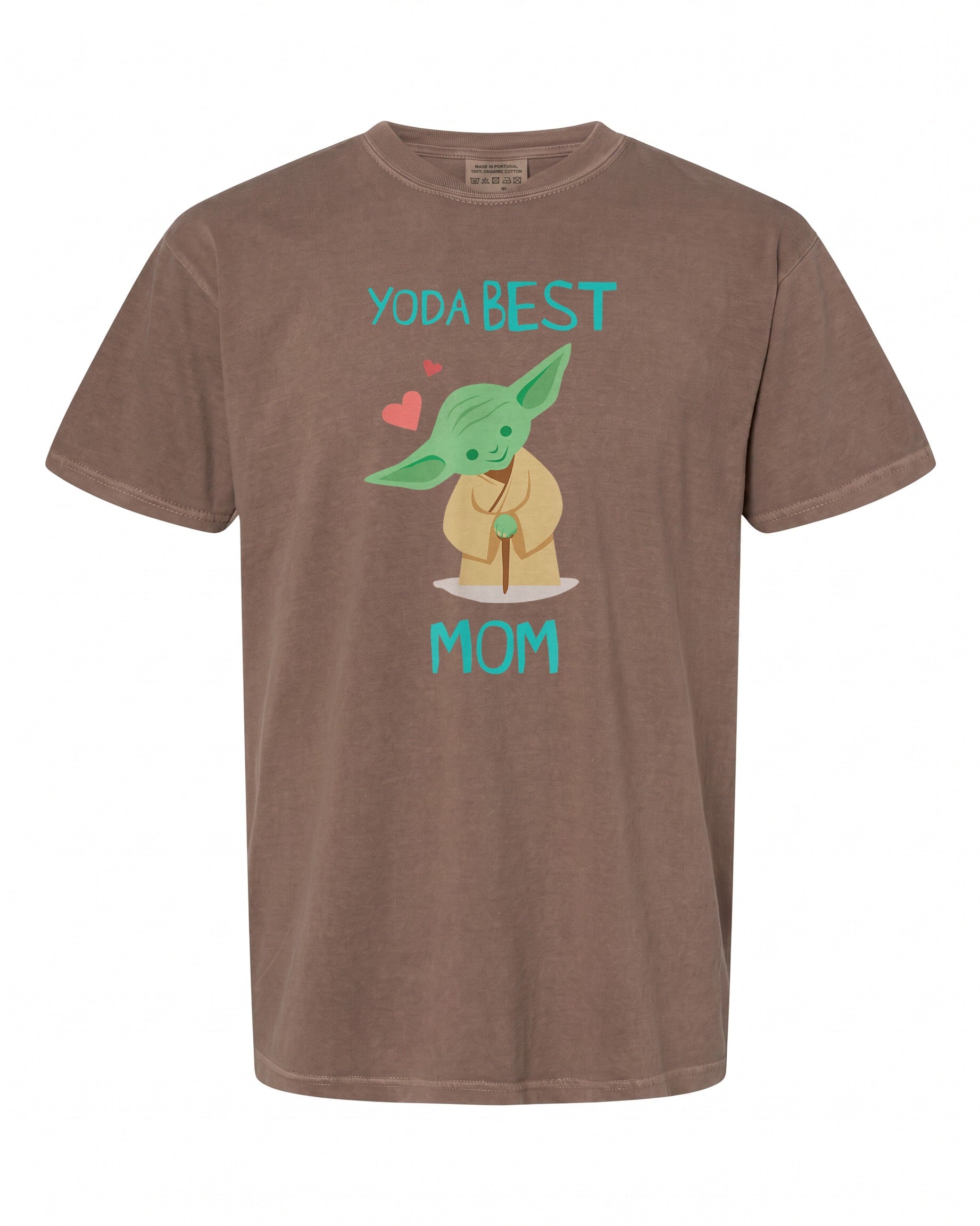 Star Wars Yoda Best Mom Hearts T-Shirt - Perfect Mother's Day Gift | Retro Style