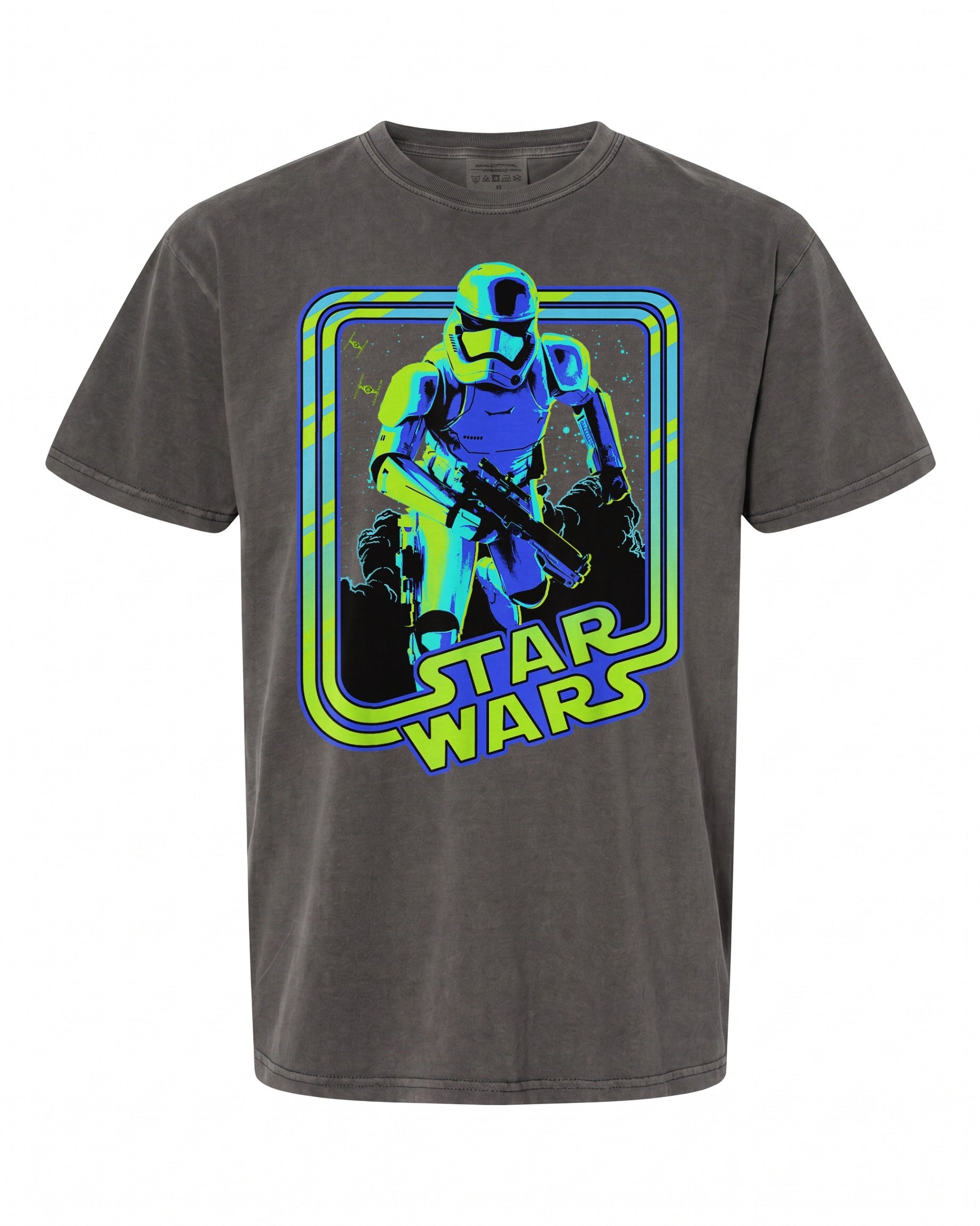 Star Wars Trooper Glow Neon T-Shirt - Perfect for Fans | Unique Design