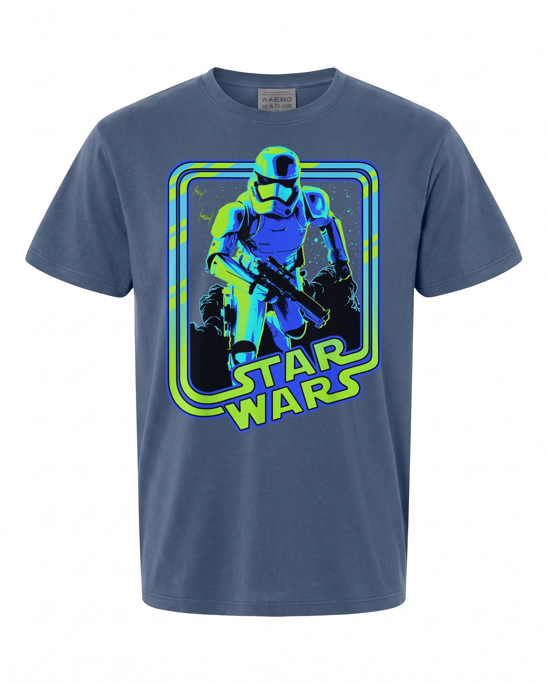 Star Wars Trooper Glow Neon T-Shirt - Perfect for Fans | Unique Design