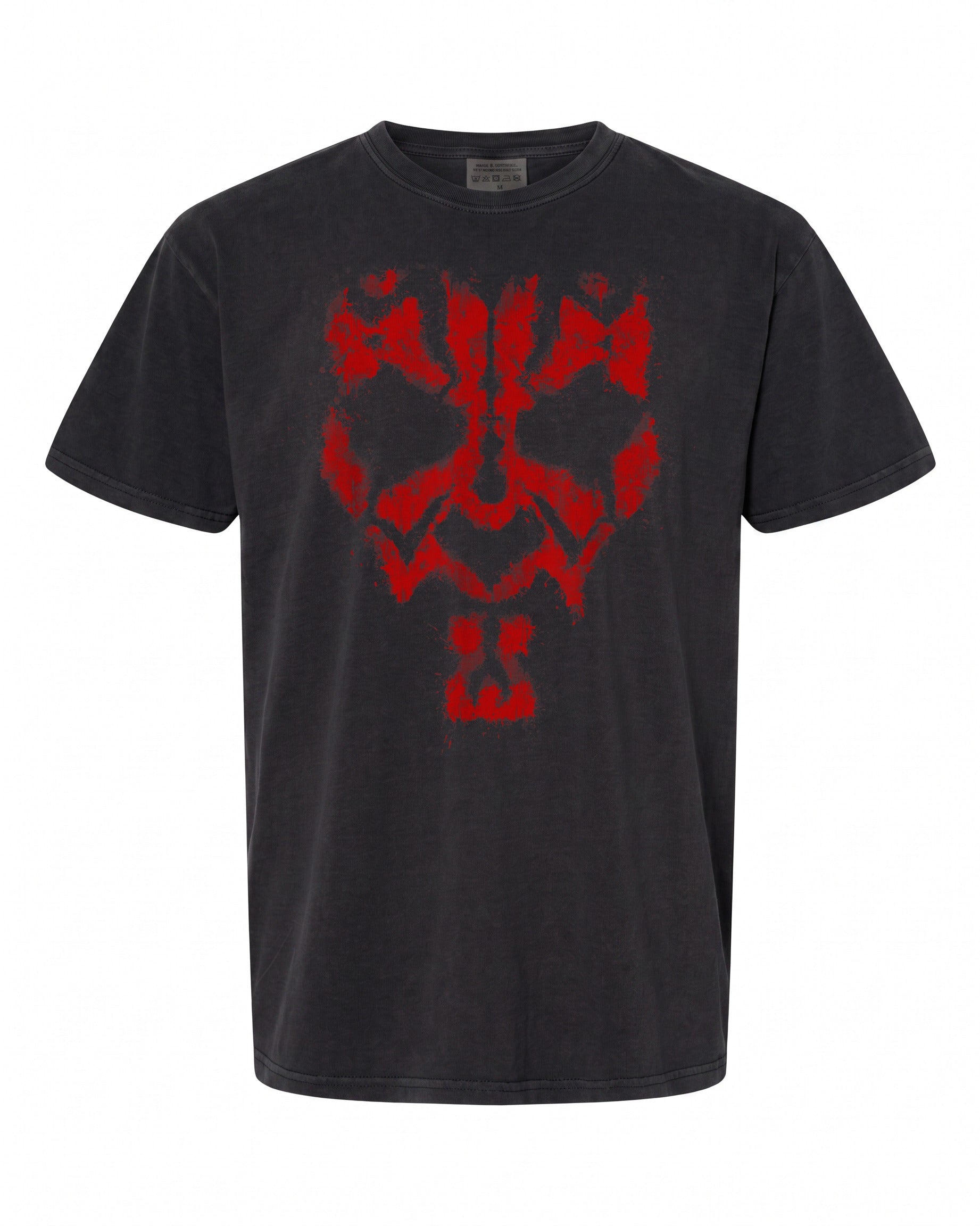 Star Wars Darth Maul Spray Paint T-Shirt - Bold Design for Fans | Unisex