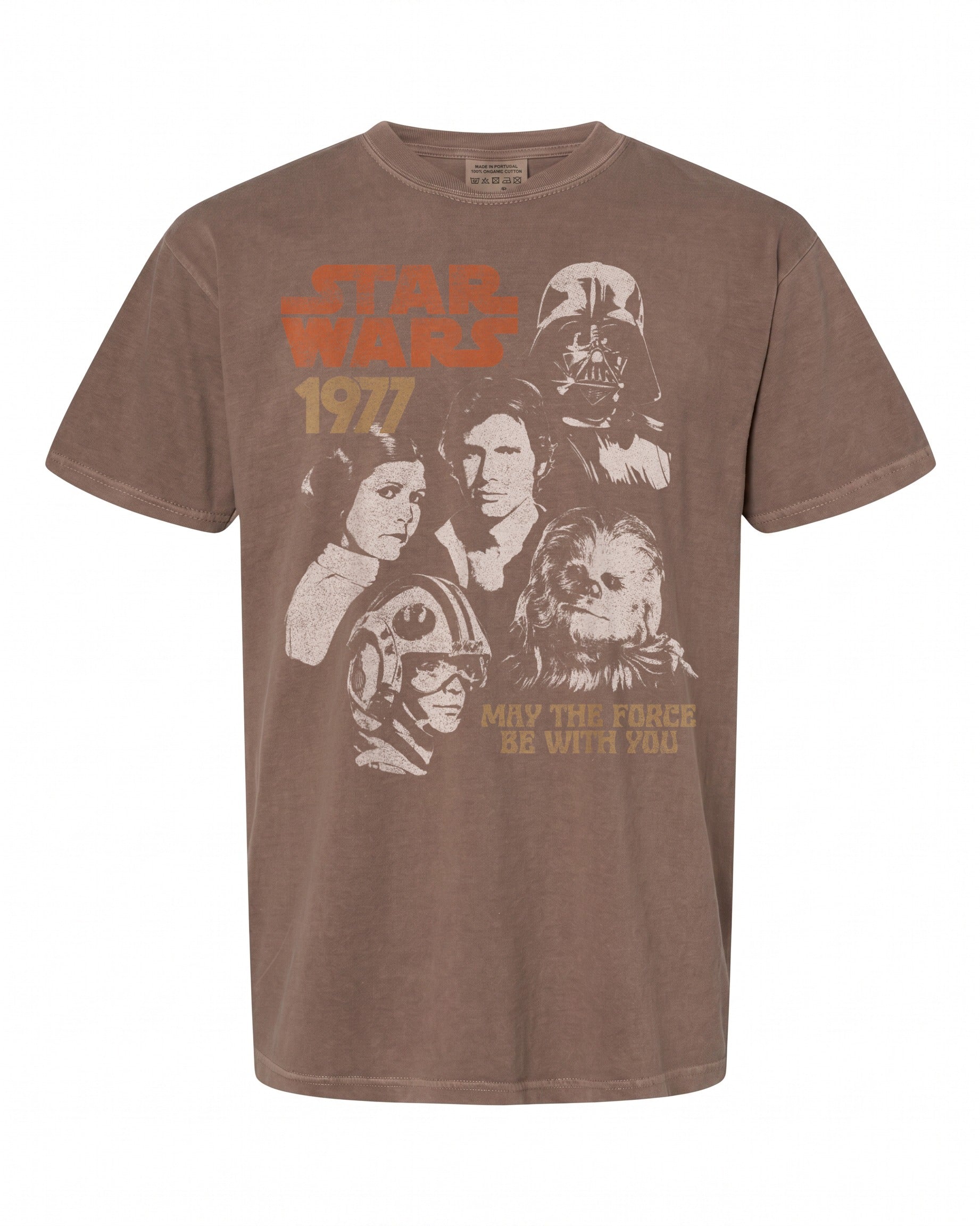 Star Wars 1977 Vintage Portrait Collage T-Shirt - Perfect for Fans