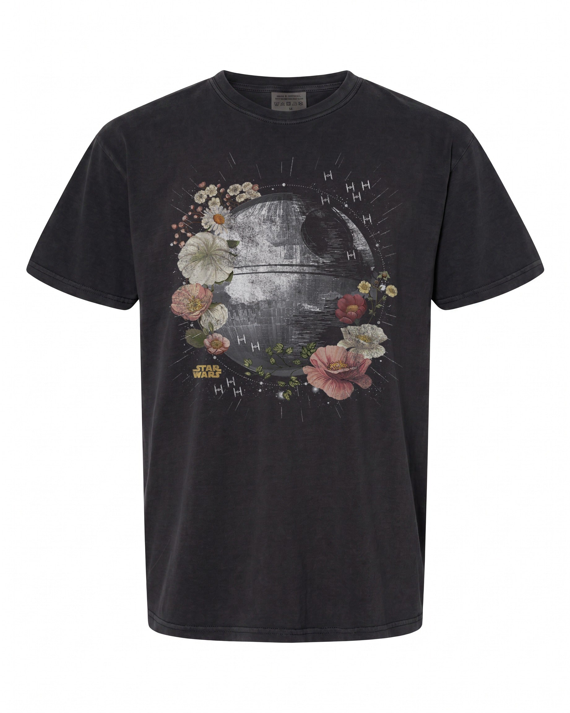Star Wars Floral Death Star T-Shirt - Unique Design for Fans | Premium Quality