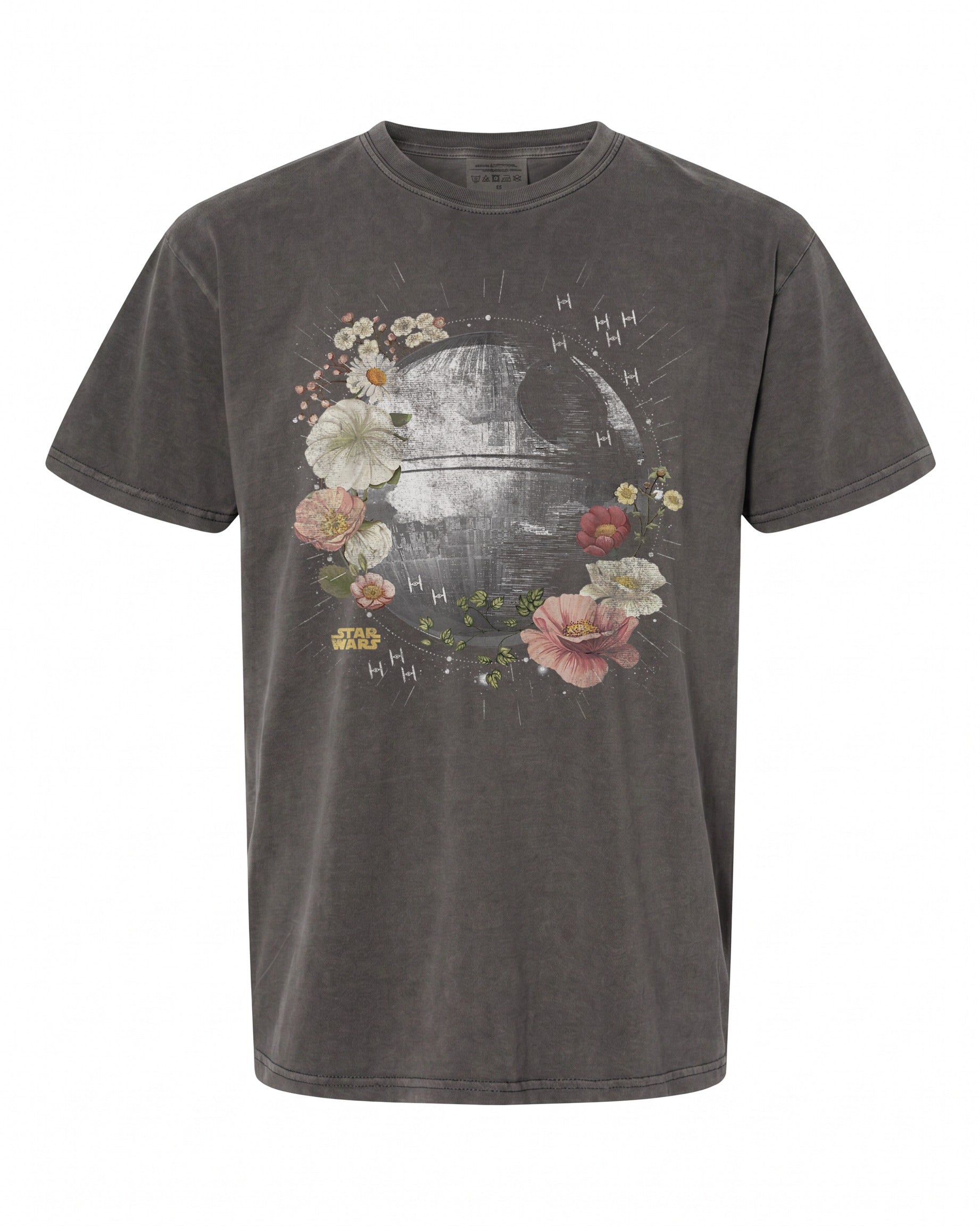 Star Wars Floral Death Star T-Shirt - Unique Design for Fans | Premium Quality