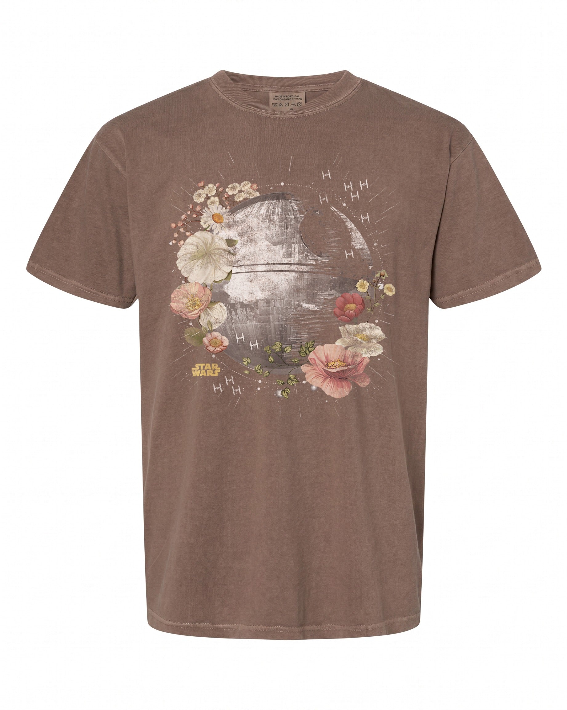 Star Wars Floral Death Star T-Shirt - Unique Design for Fans | Premium Quality