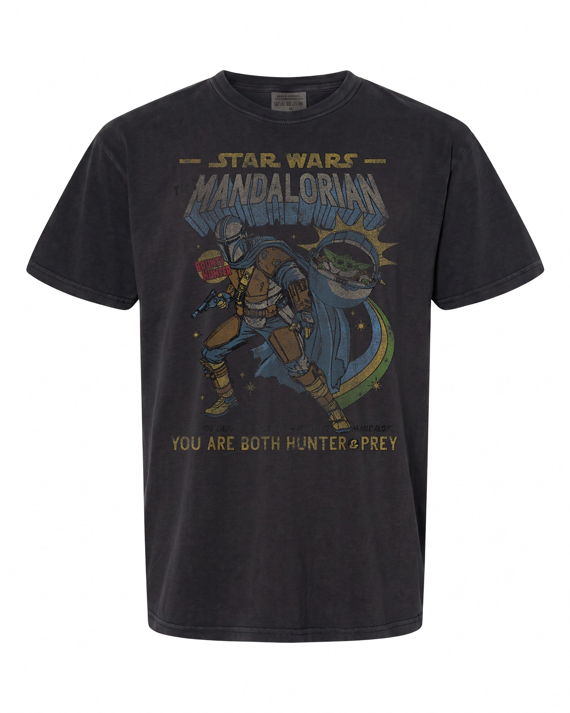 Star Wars Mandalorian Comic T-Shirt - Vintage Design for Fans