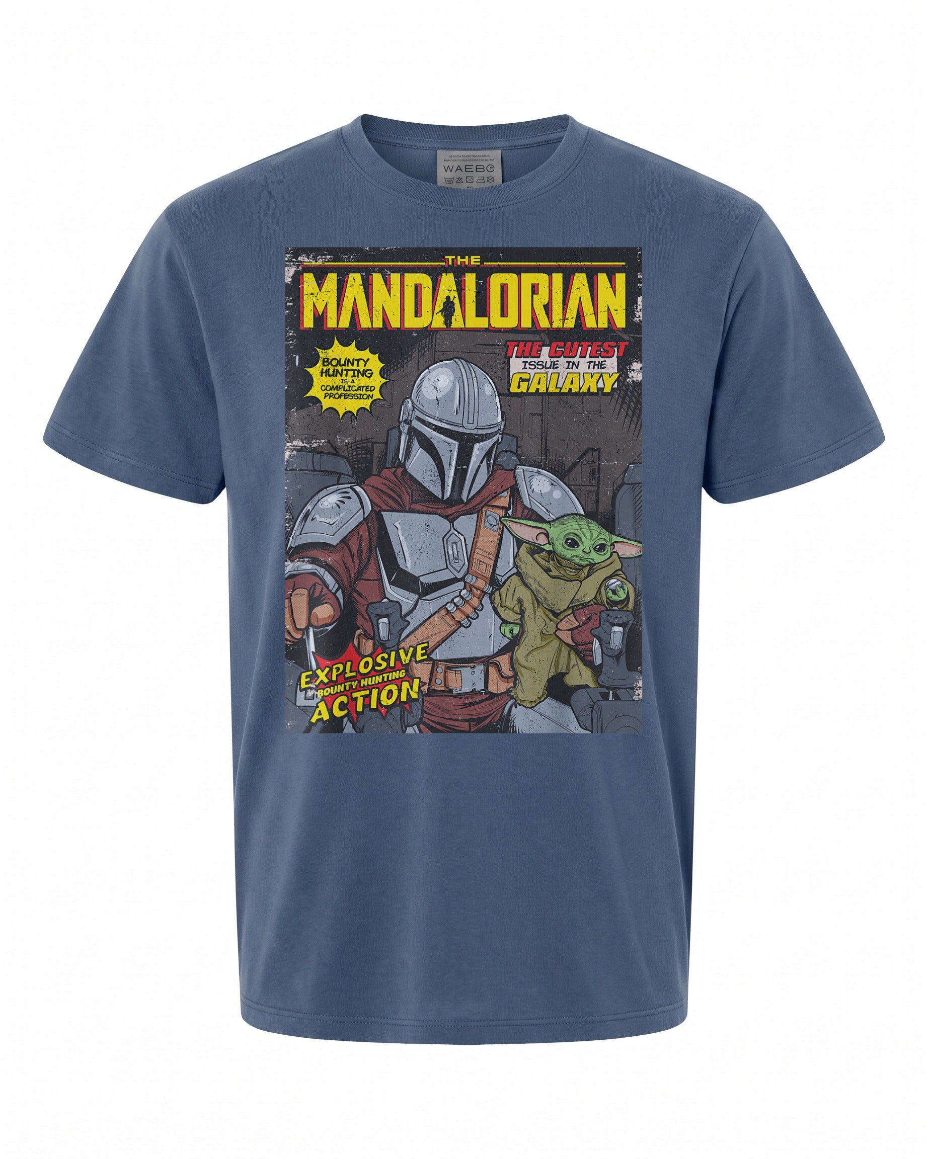 Star Wars The Mandalorian Comic Cover T-Shirt - Perfect for Fans | Vintage Style