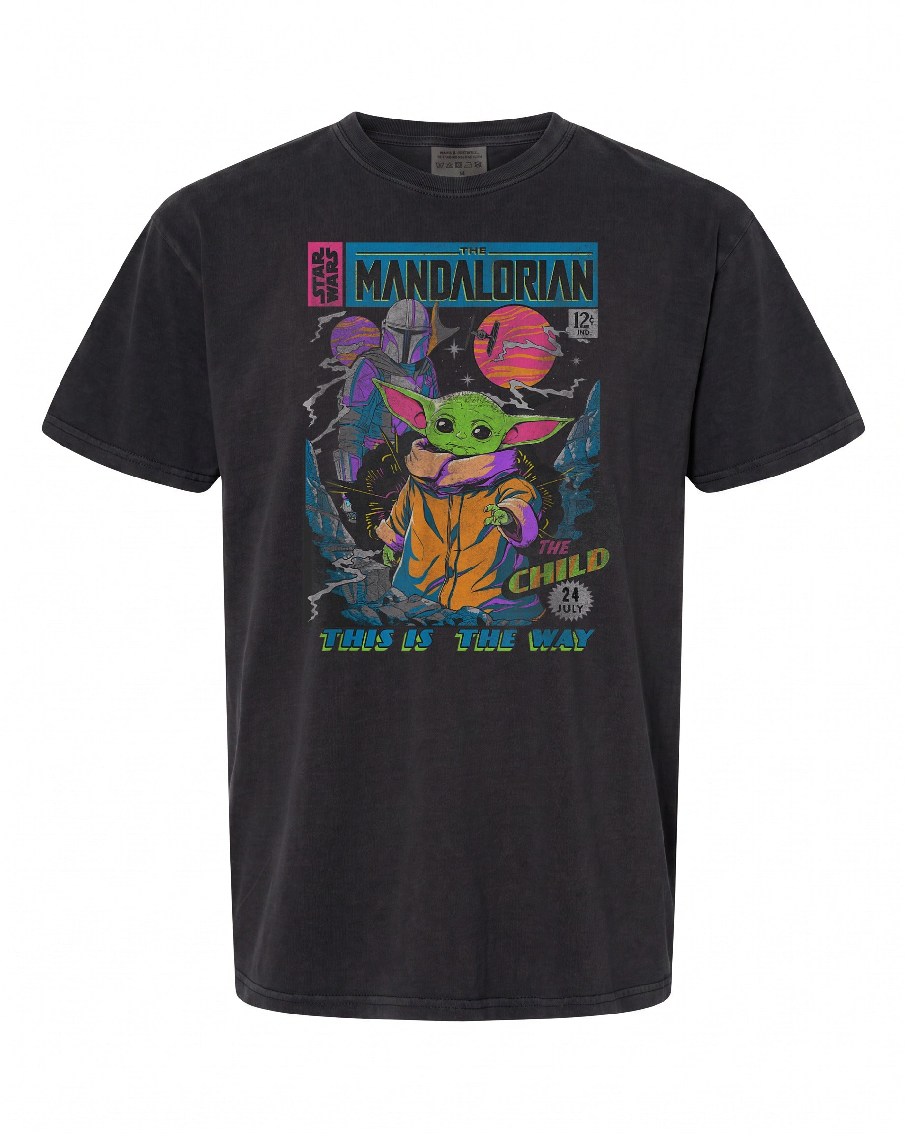 Star Wars The Mandalorian The Child Comic Book T-Shirt - Perfect Gift for Fans