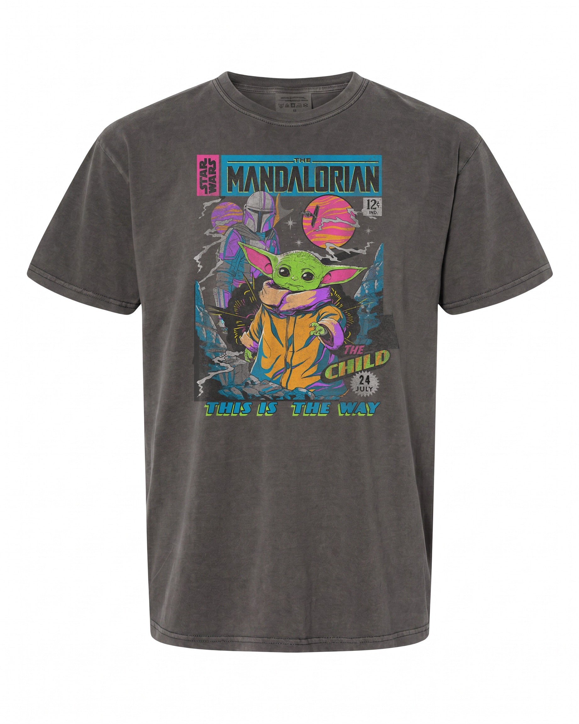Star Wars The Mandalorian The Child Comic Book T-Shirt - Perfect Gift for Fans