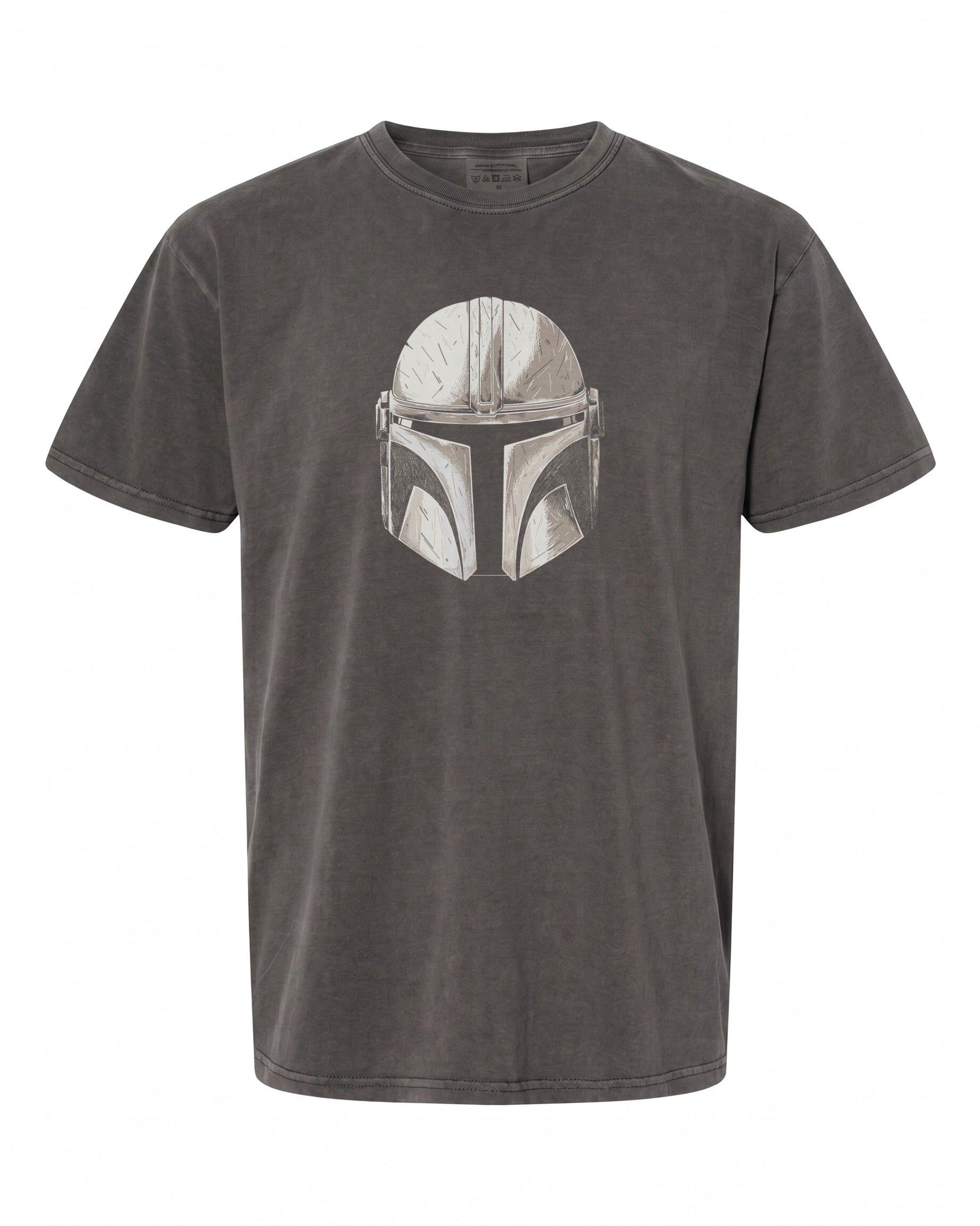 Star Wars Mandalorian Helmet T-Shirt - Iconic Design for Fans | Premium Quality