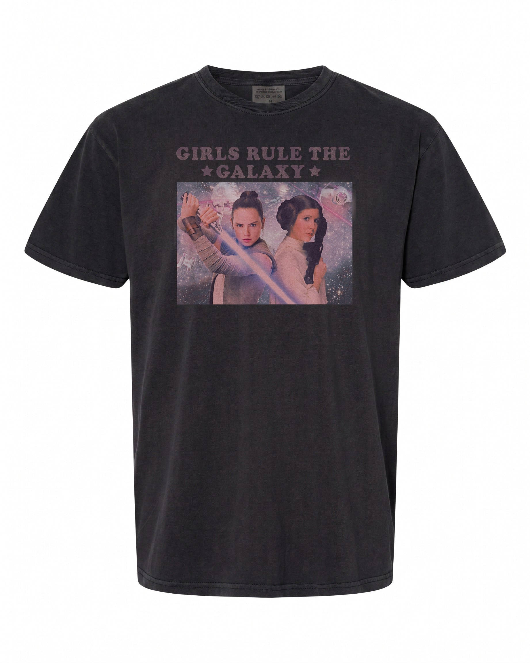 Star Wars Rey & Leia T-Shirt - Celebrate Girls Who Rule | Retro Style
