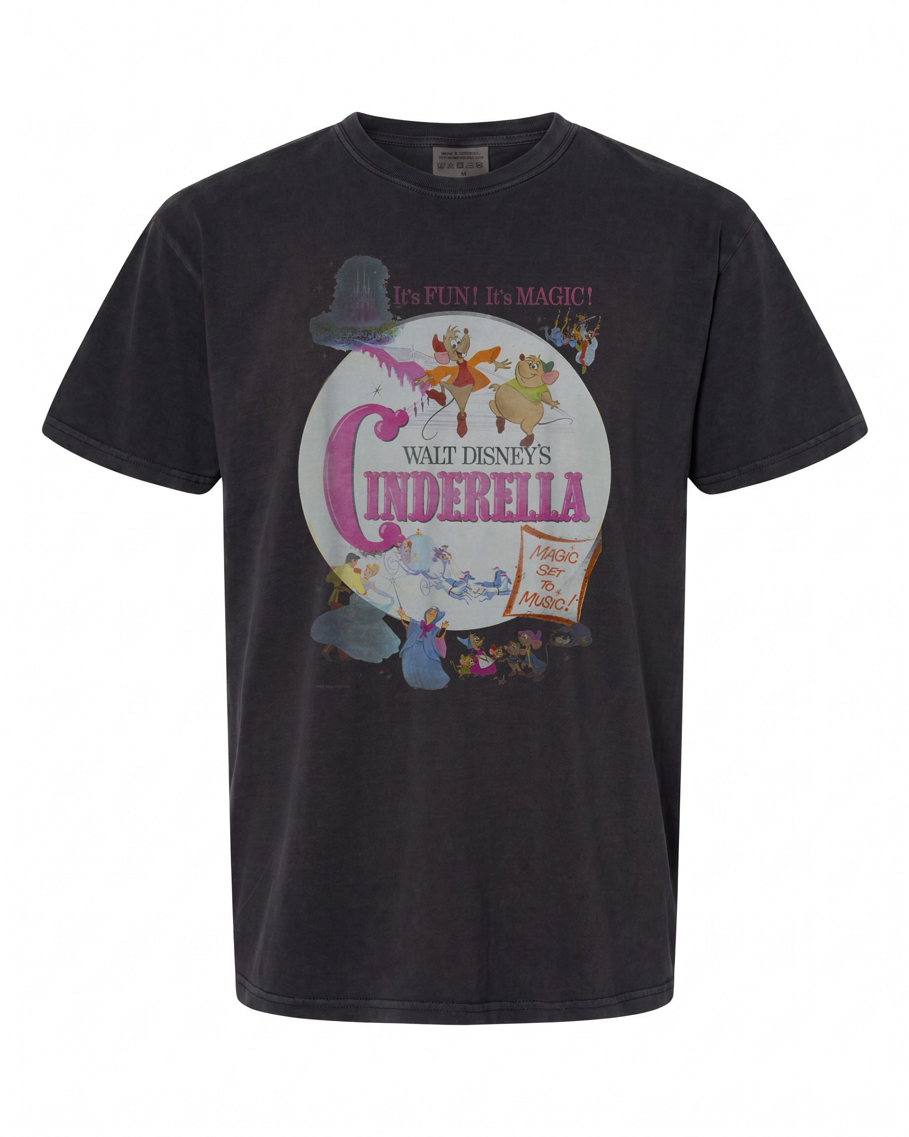 Disney Cinderella Vintage Classic Movie Poster T-Shirt - Timeless Design | Perfect Gift
