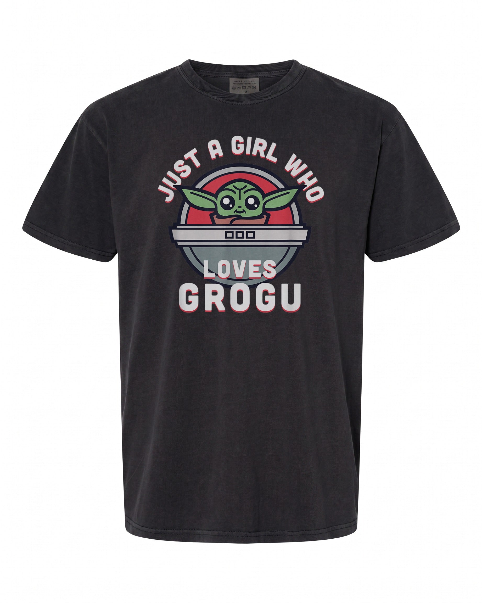 Just A Girl Who Loves Grogu T-Shirt - Perfect for Star Wars Fans | Fun Apparel