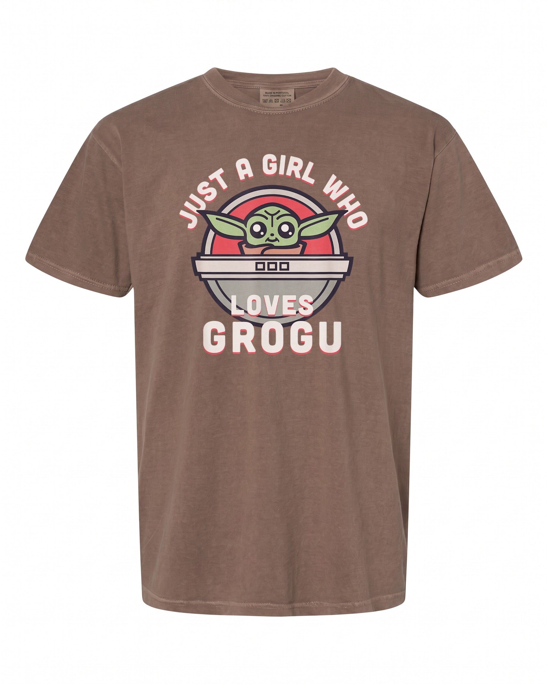 Just A Girl Who Loves Grogu T-Shirt - Perfect for Star Wars Fans | Fun Apparel