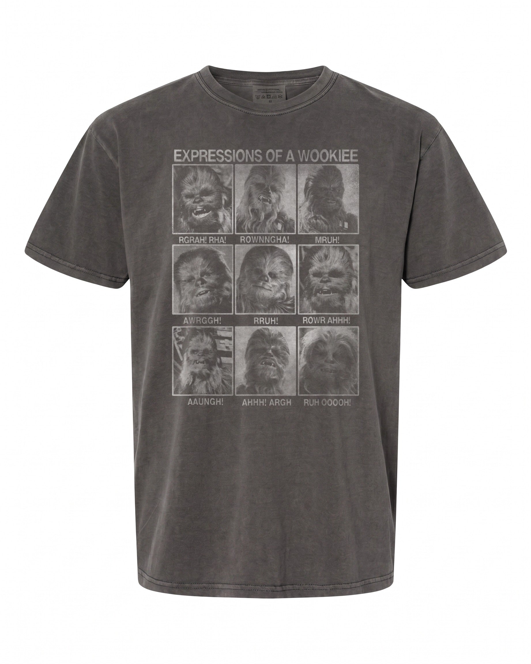 Star Wars Chewbacca Expressions T-Shirt - Fun Gift for Fans | Retro Style